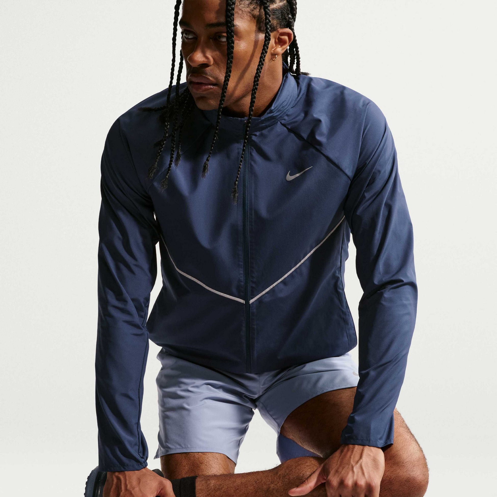 NIKE, Men's Repel Uv Protection Running Jacket Miler