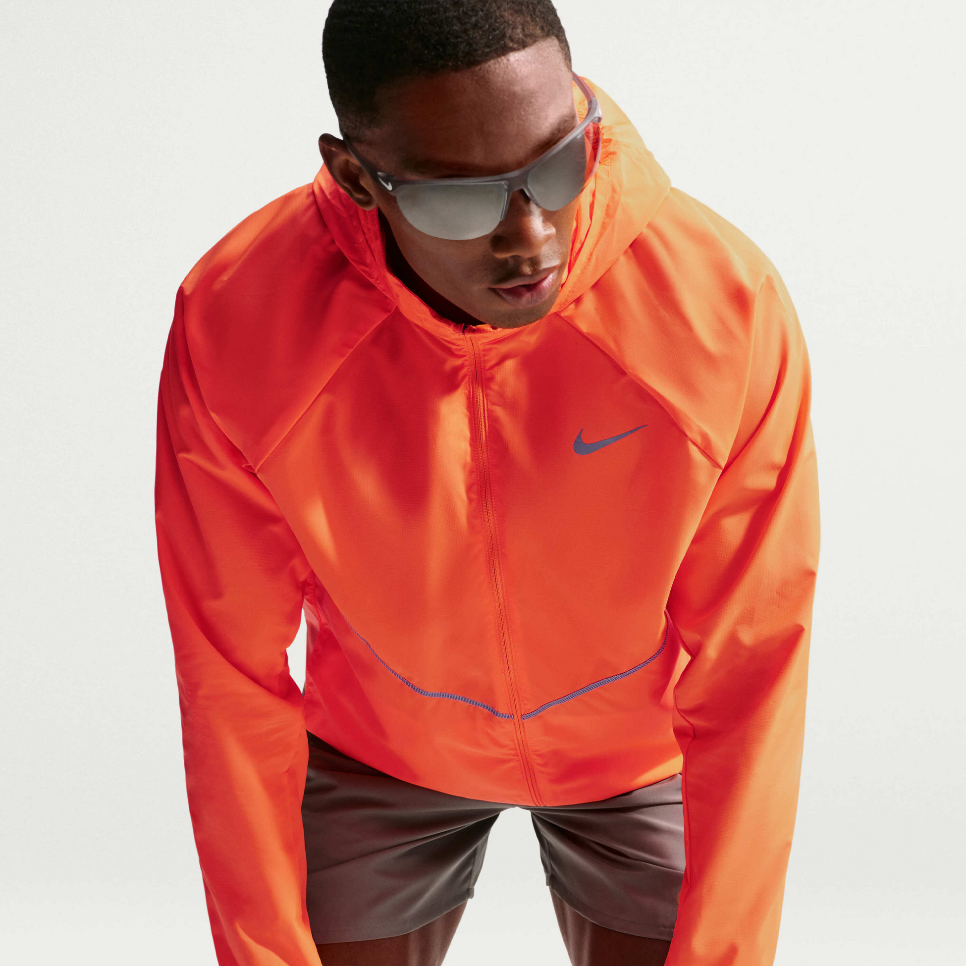 NIKE, Men's Repel Uv Protection Running Jacket Miler
