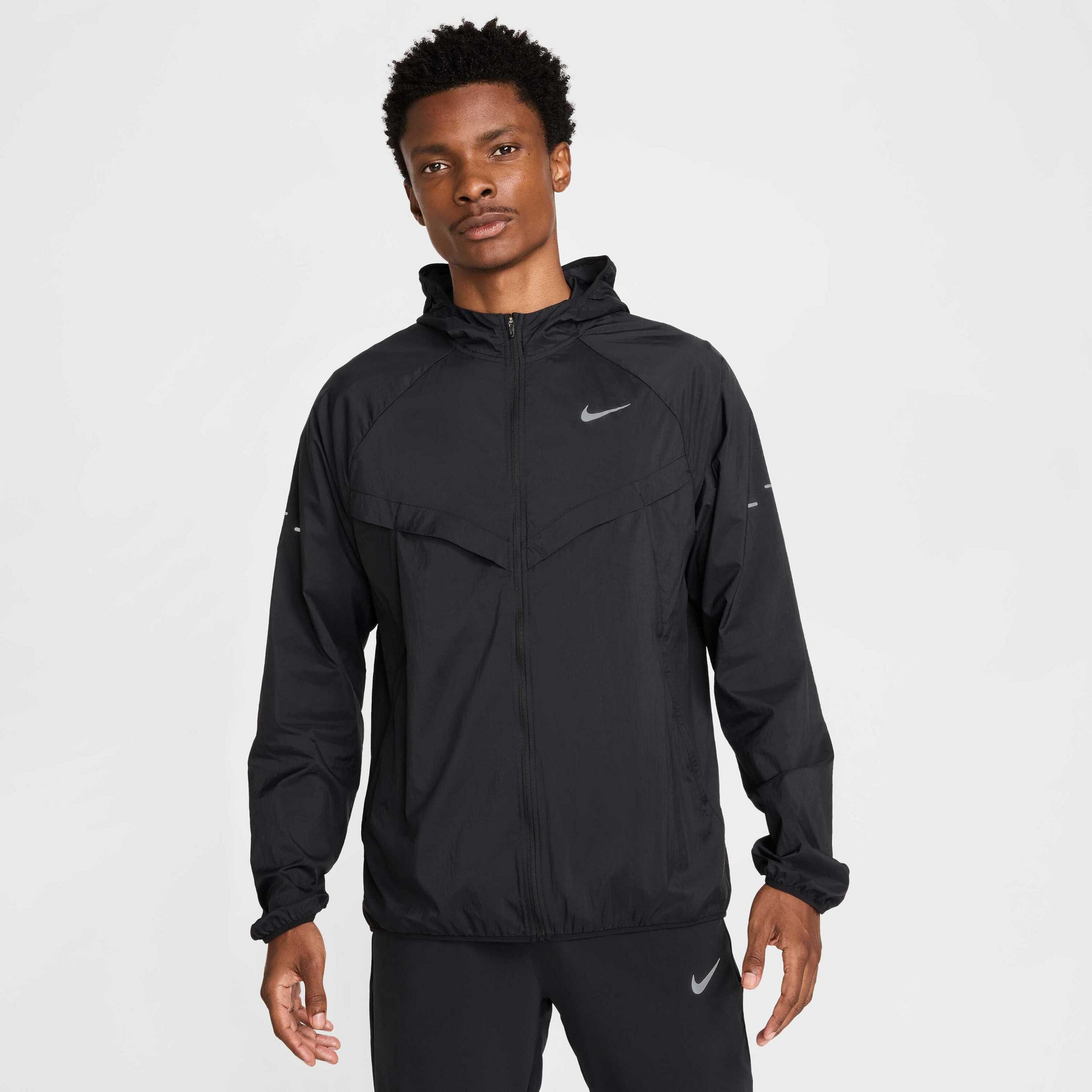 NIKE, Men's Repel Uv Running Jacket Stride