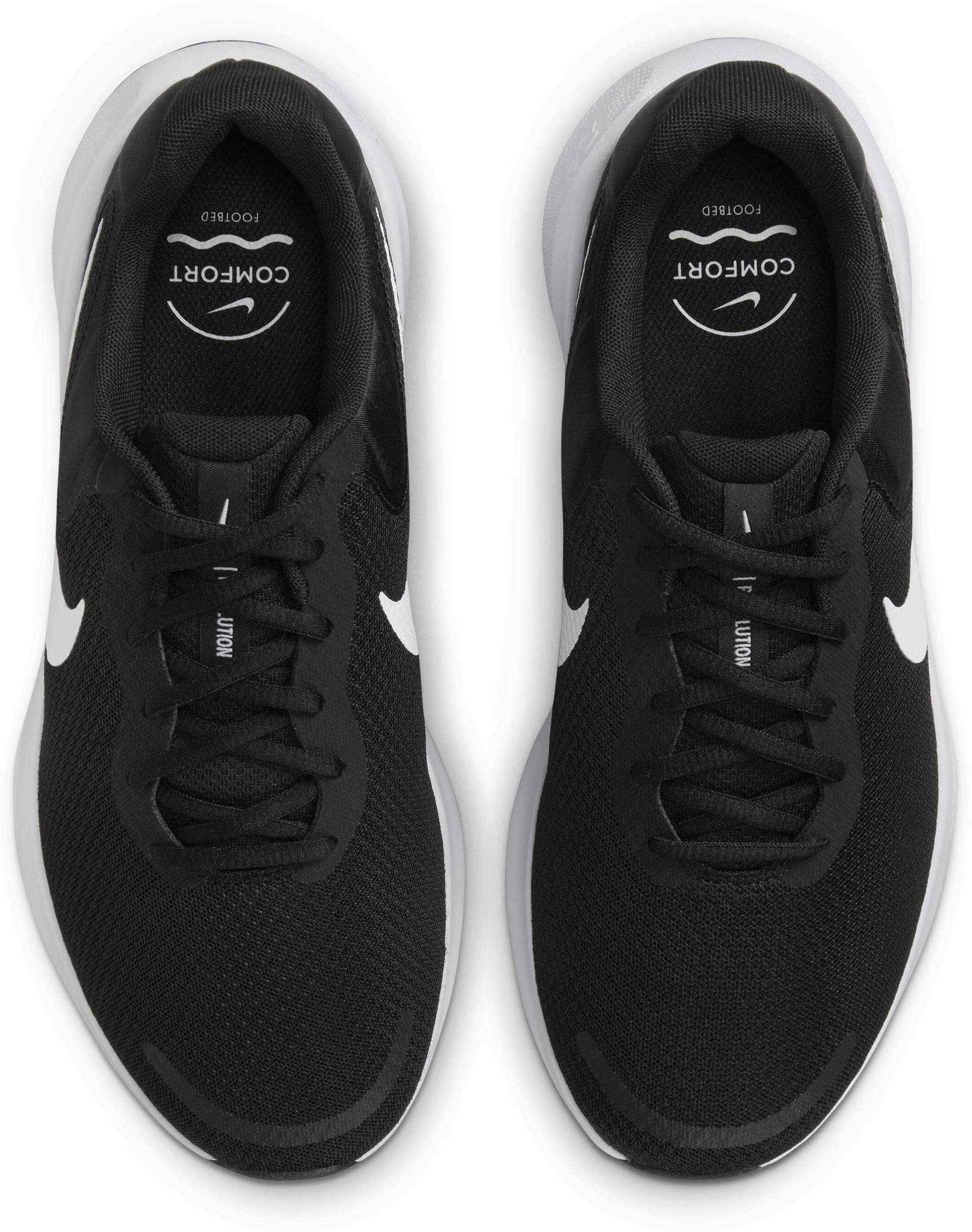 NIKE, Men's Road Running Shoes (extra Wide) Revolution 7