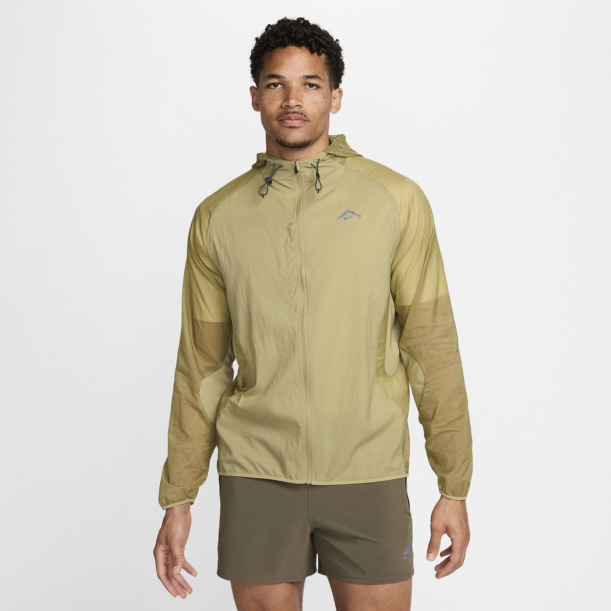 NIKE, Men's Running Jacket Trail Aireez