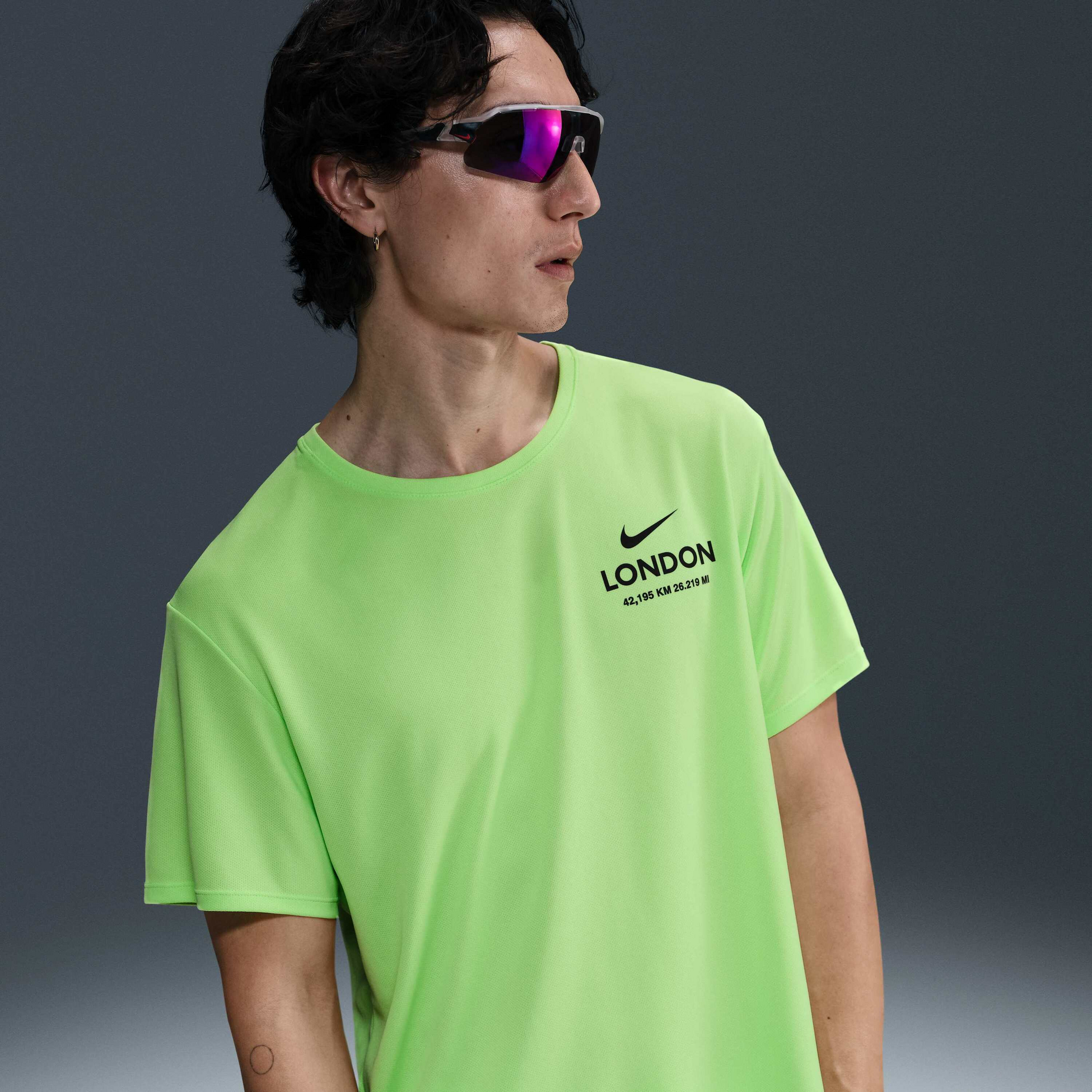 NIKE, Men's Running T-shirt Miler