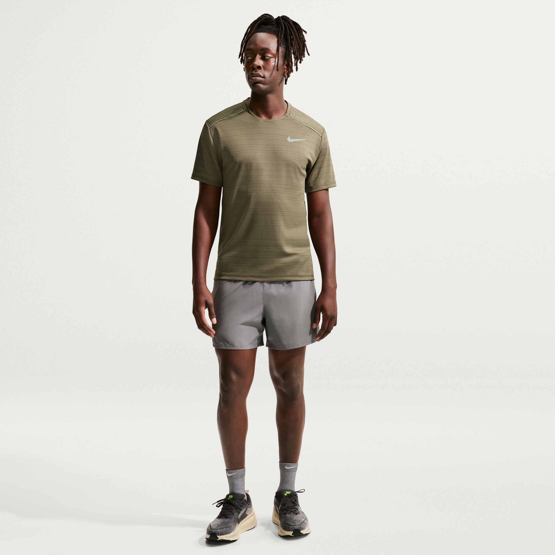 NIKE, Men's Short-sleeve Running Top Miler