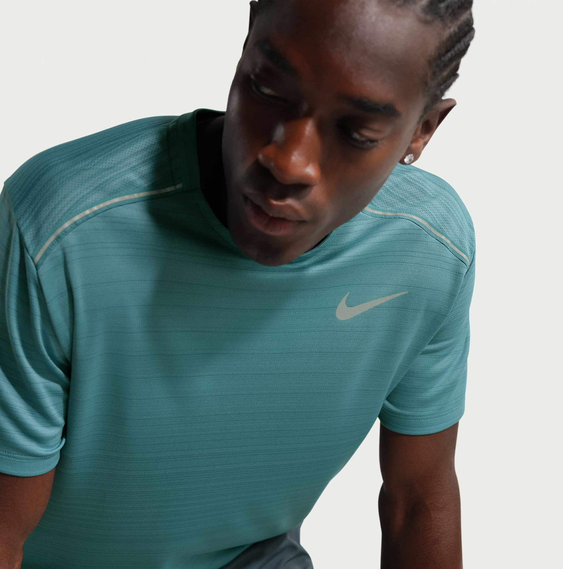 NIKE, Men's Short-sleeve Running Top Miler