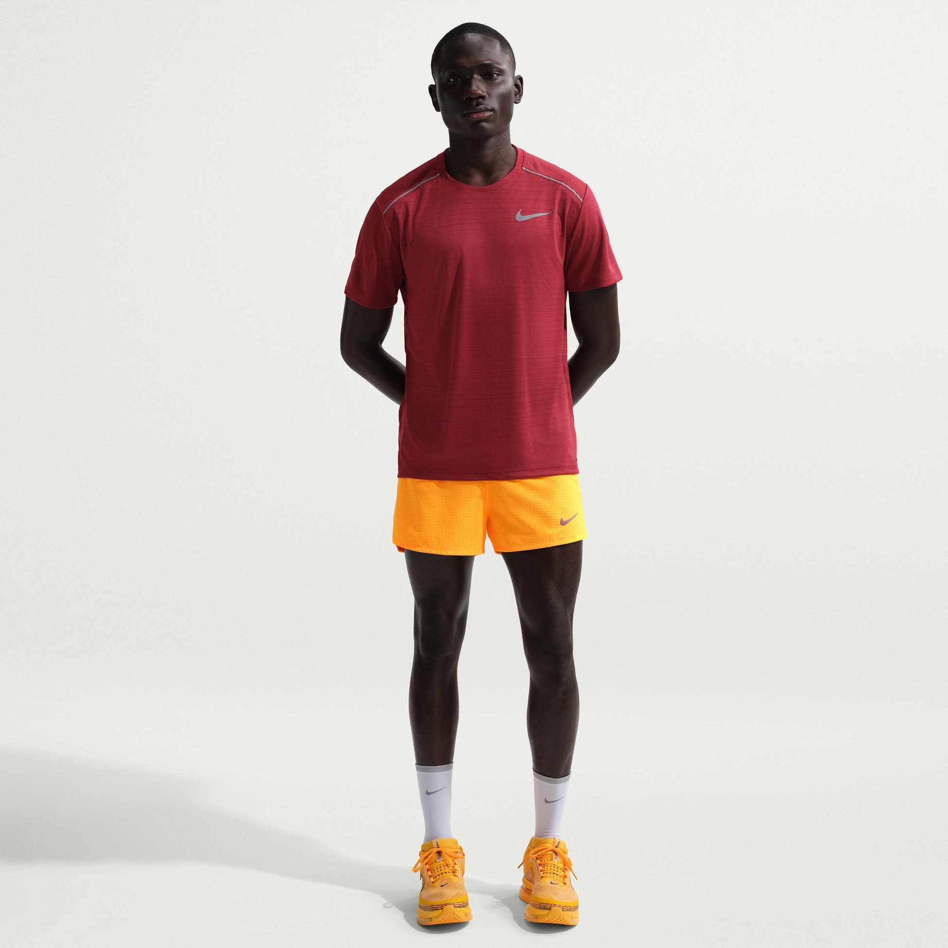 NIKE, Men's Short-sleeve Running Top Miler