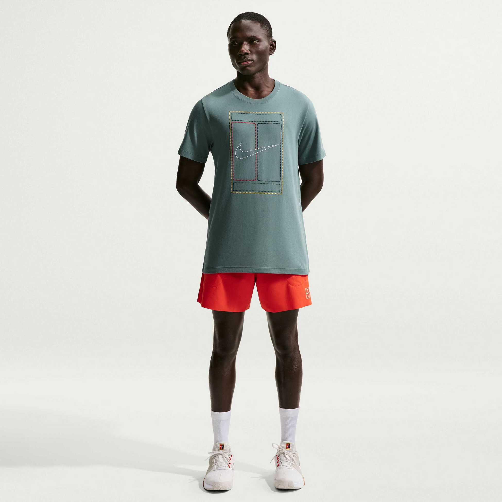 NIKE, Men's T-shirt Nikecourt Heritage