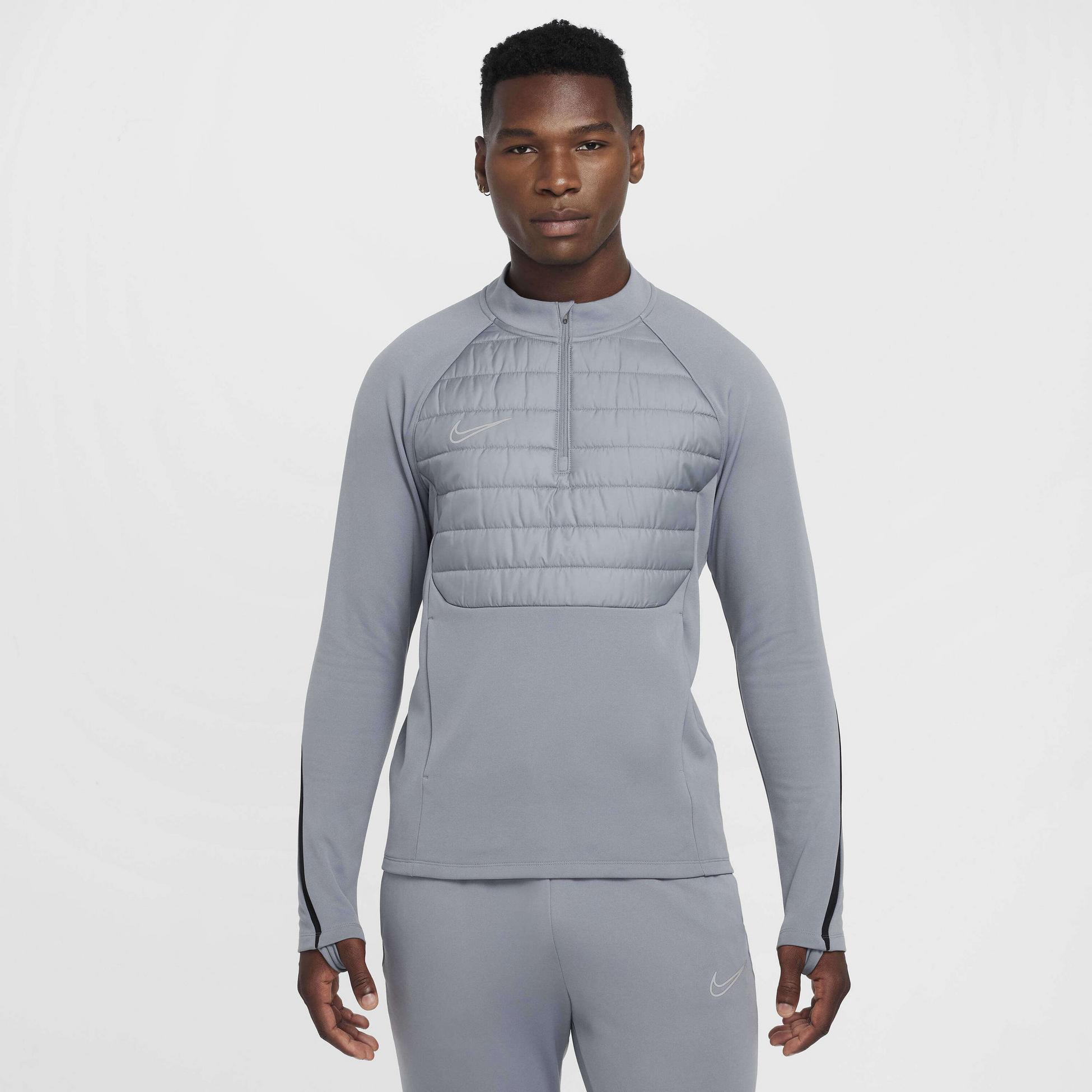 NIKE, Men's Therma-fit 1/2-zip Football Top Academy Winter Warrior