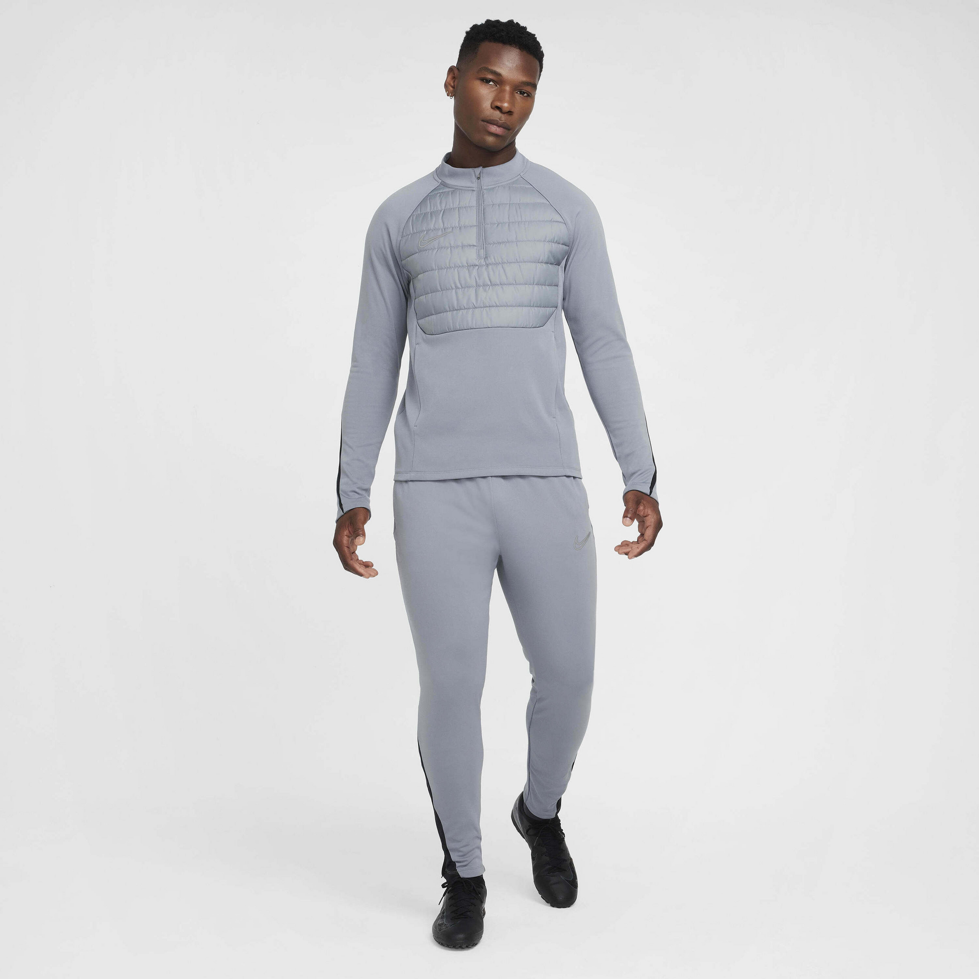 NIKE, Men's Therma-fit 1/2-zip Football Top Academy Winter Warrior