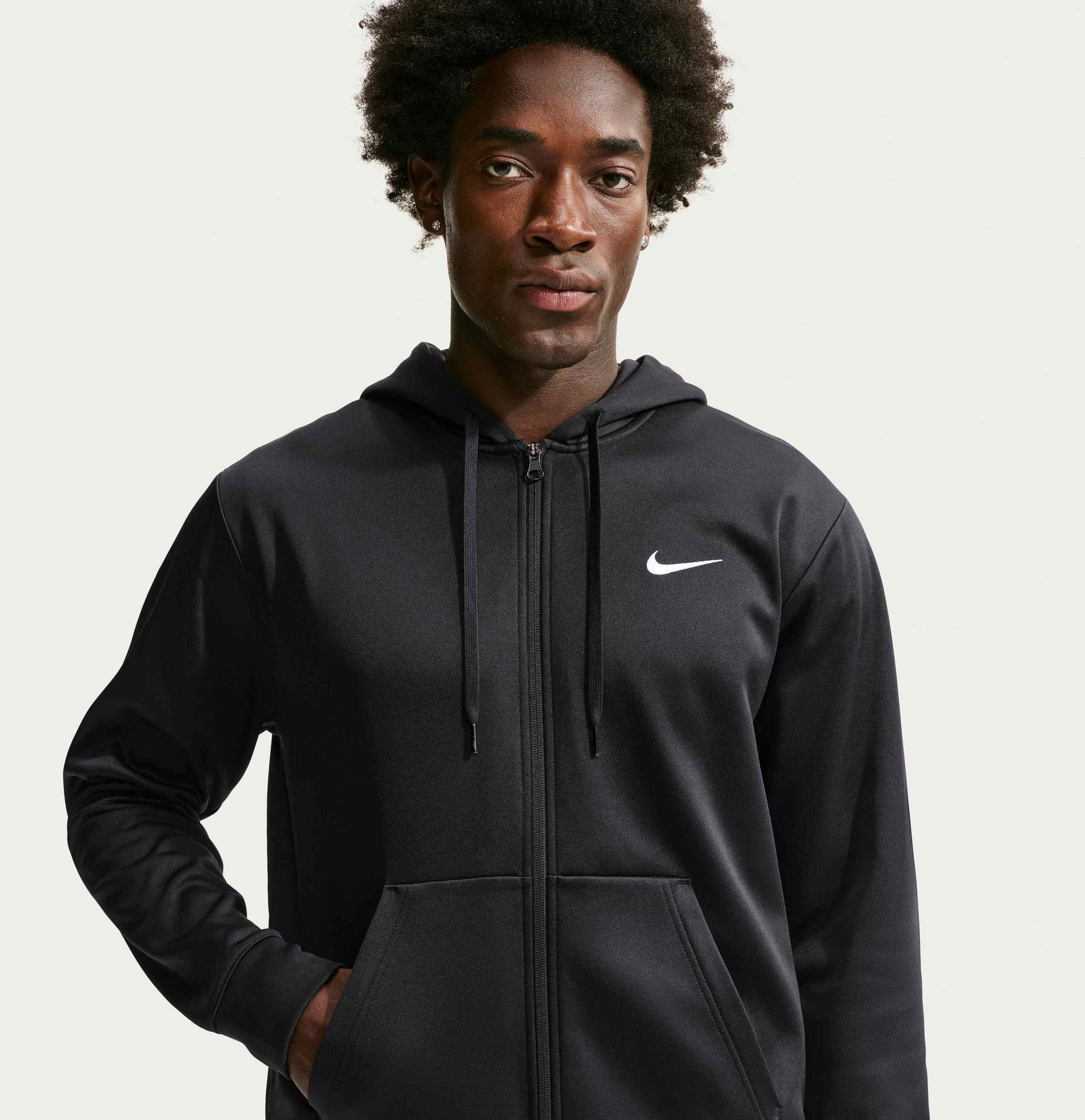 NIKE, Men's Therma-fit Fleece Full-zip Hoodie Flex