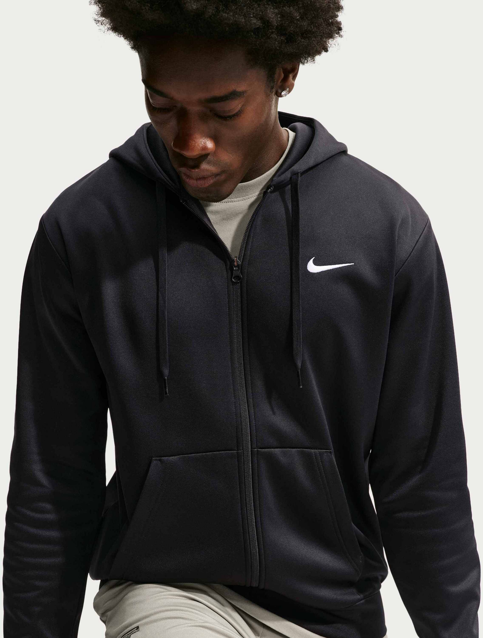 NIKE, Men's Therma-fit Fleece Full-zip Hoodie Flex