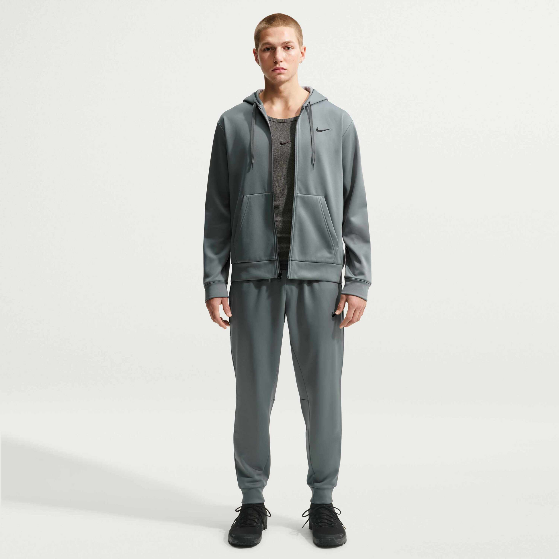 NIKE, Men's Therma-fit Fleece Full-zip Hoodie Flex