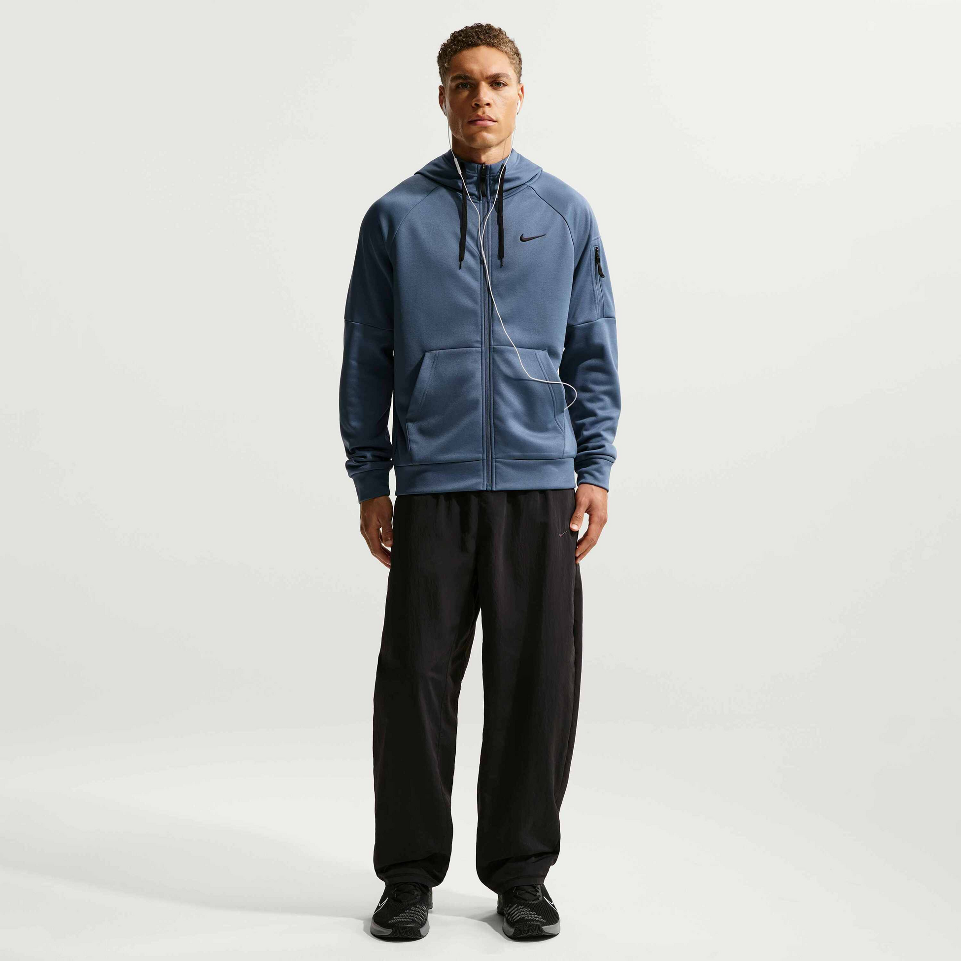 NIKE, Men's Therma-fit Full-zip Fitness Top Therma