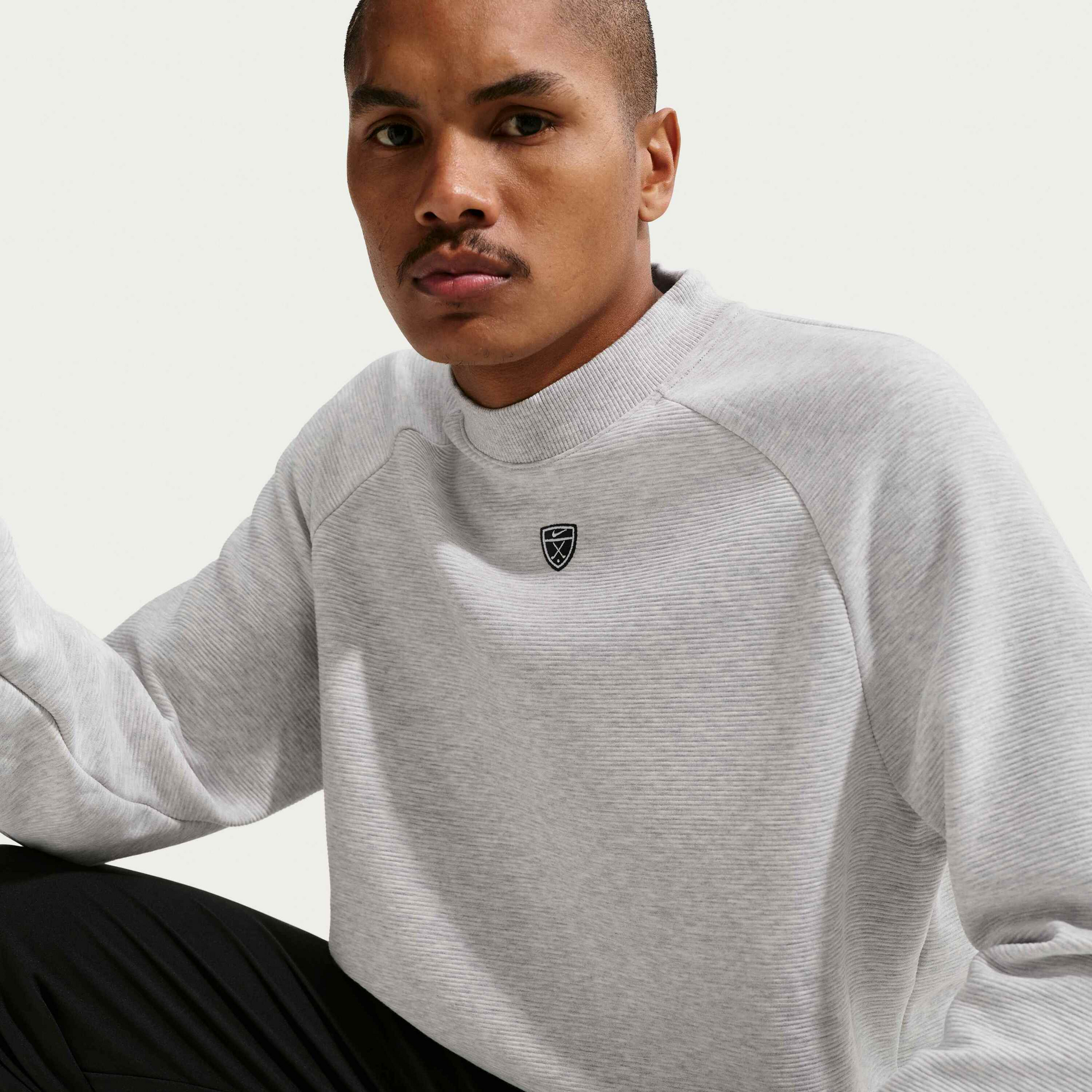 NIKE, Men's Therma-fit Golf Crew-neck Top Par