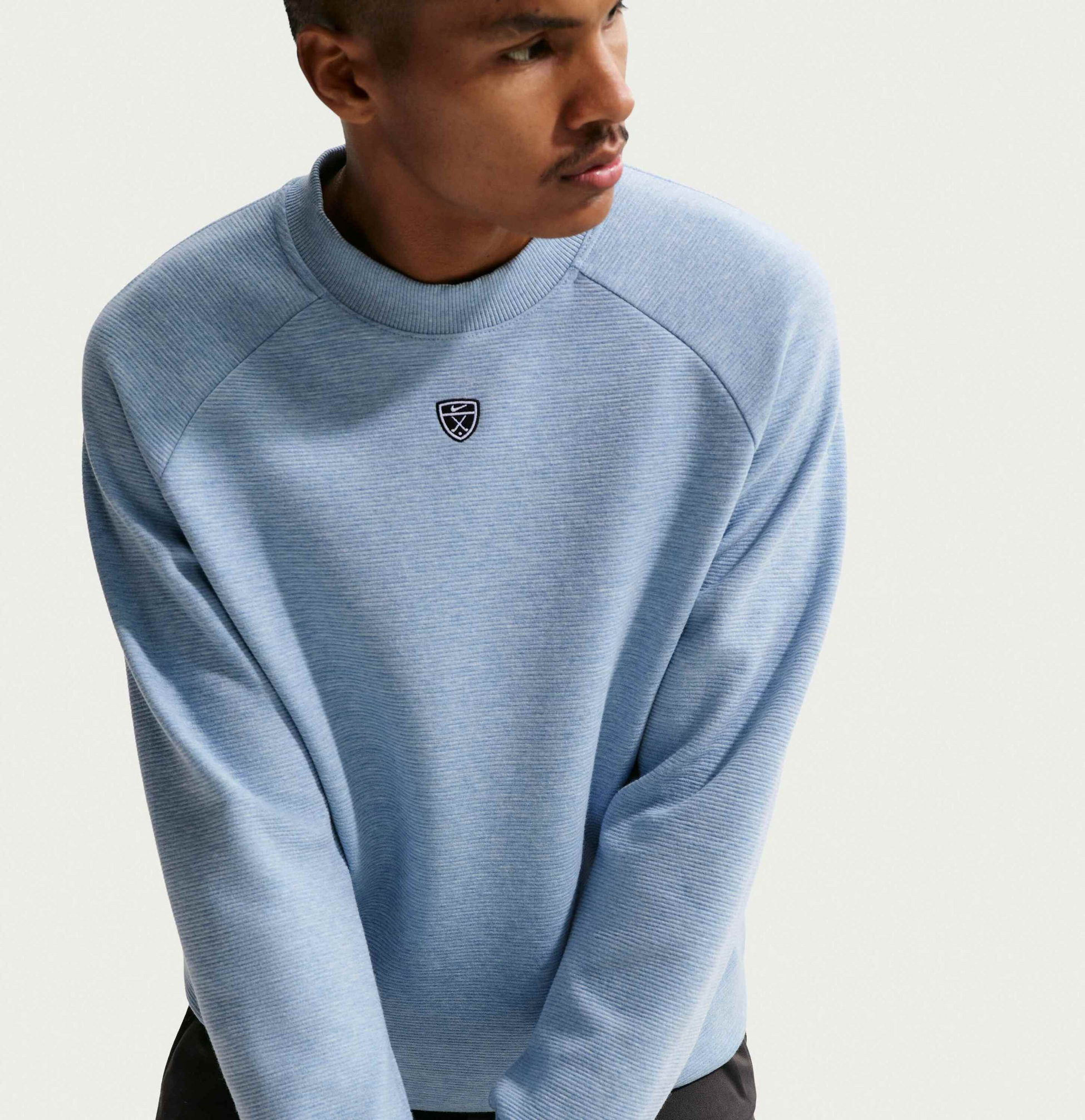 NIKE, Men's Therma-fit Golf Crew-neck Top Par