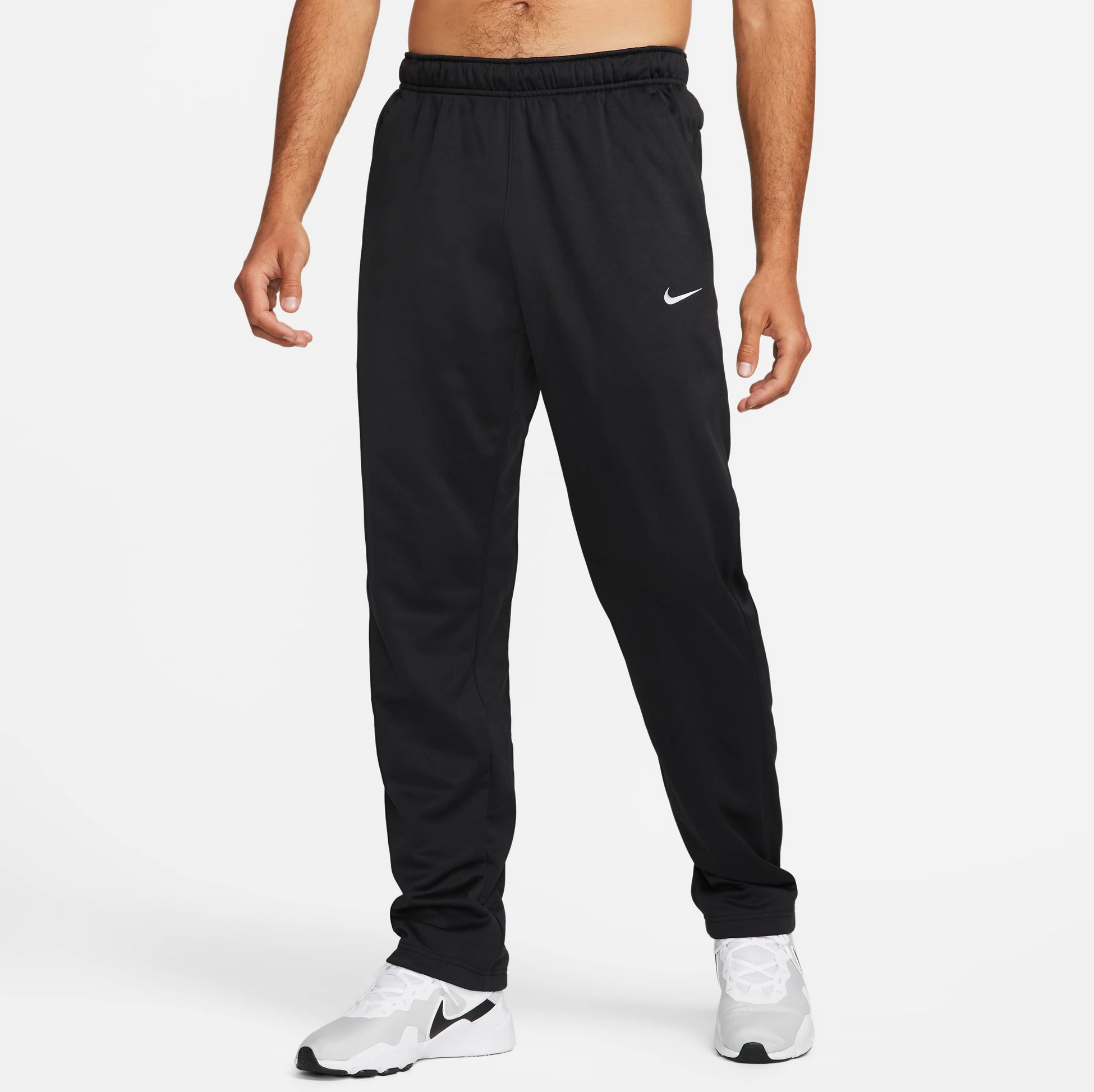 NIKE, Men's Therma-fit Open Hem Fitness Trousers Therma