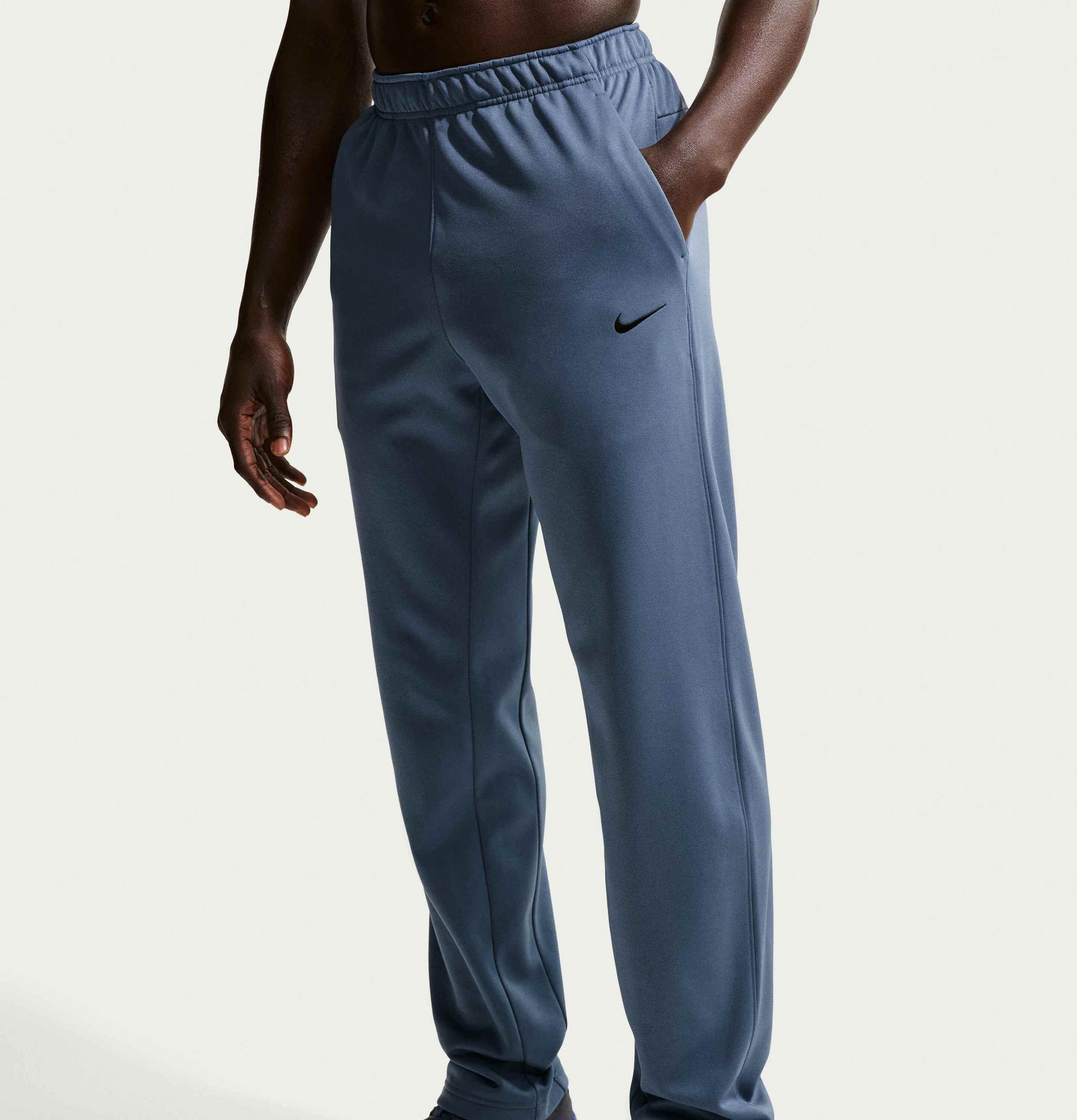 NIKE, Men's Therma-fit Open Hem Fitness Trousers Therma