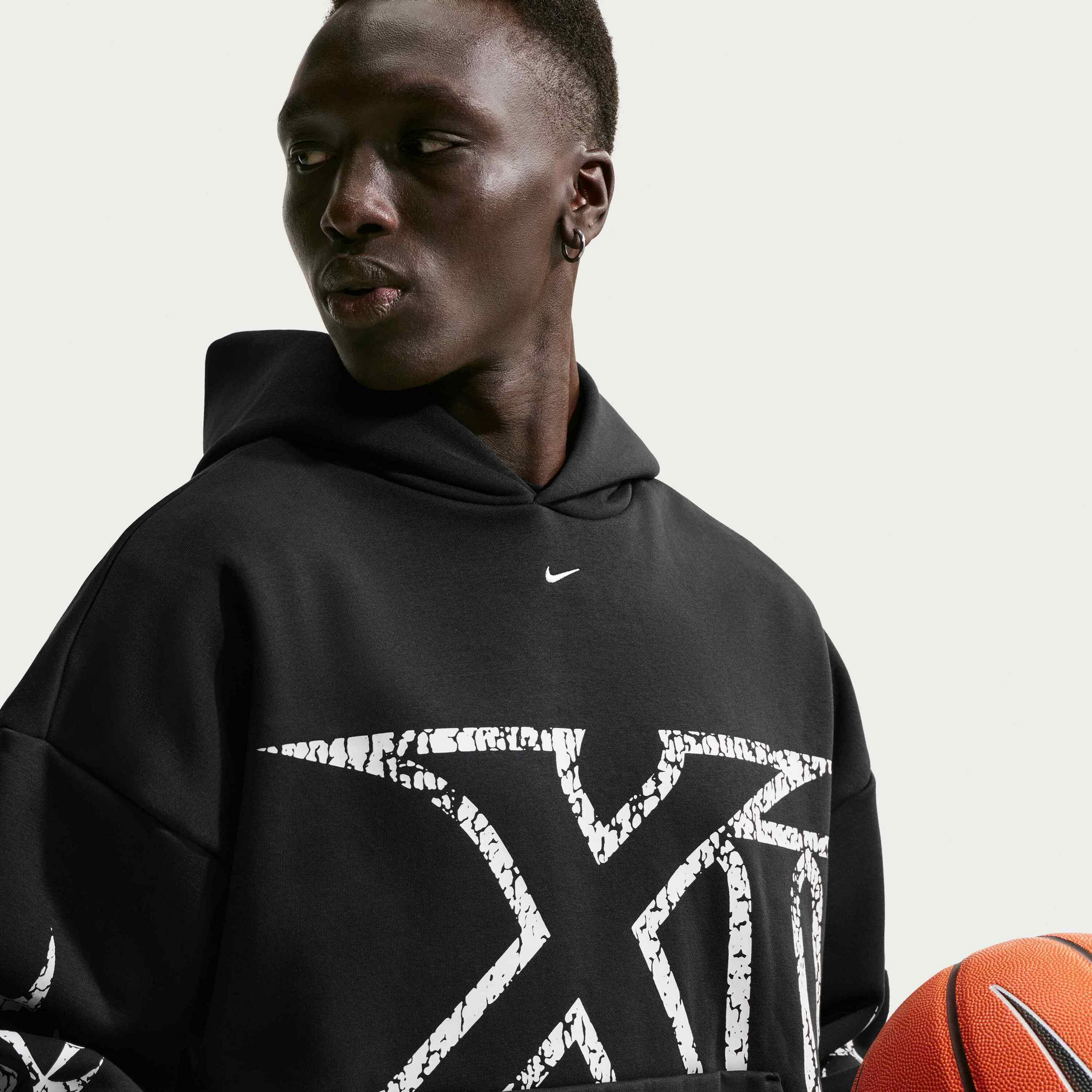 NIKE, Men's Therma-fit Pullover Basketball Hoodie Ja