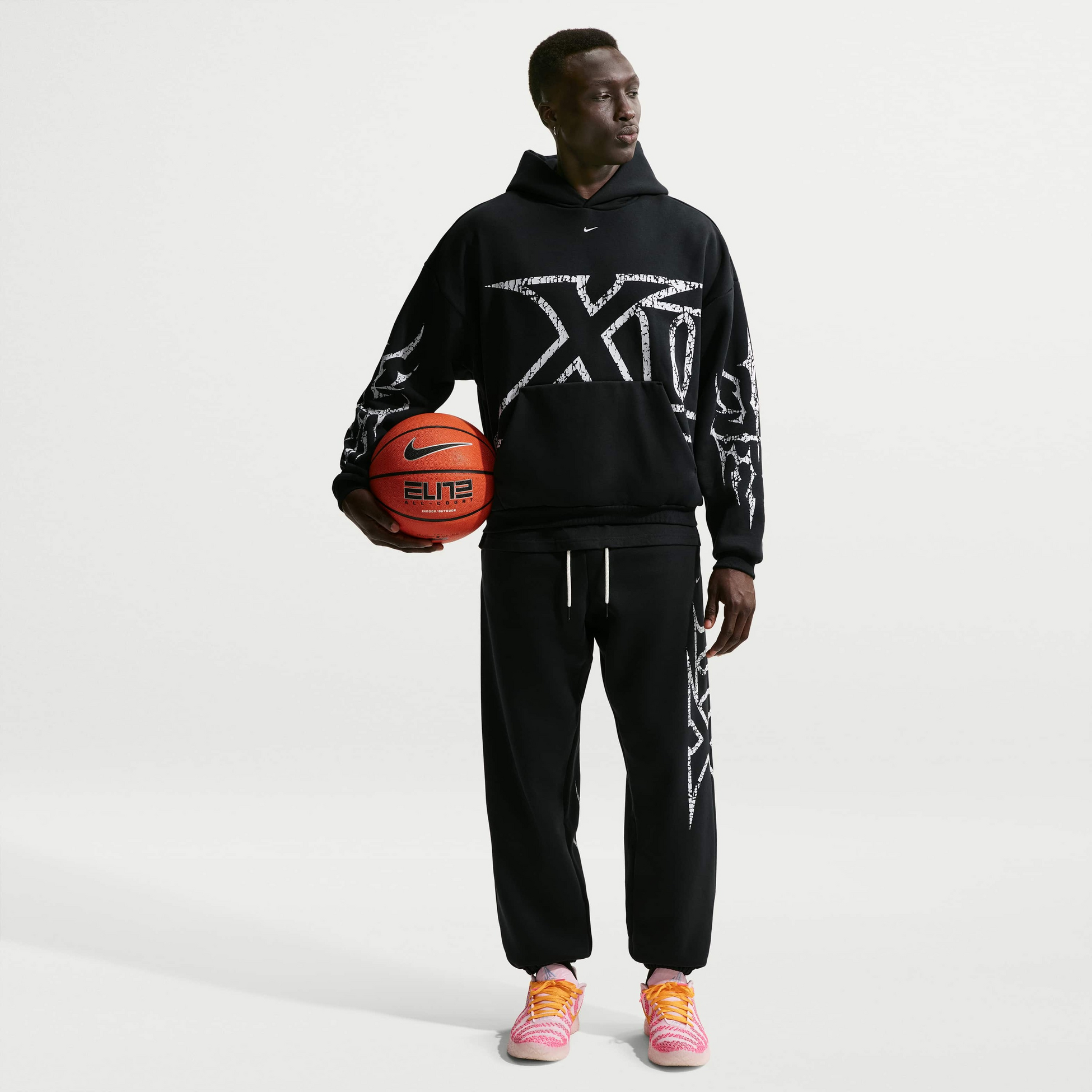 NIKE, Men's Therma-fit Pullover Basketball Hoodie Ja