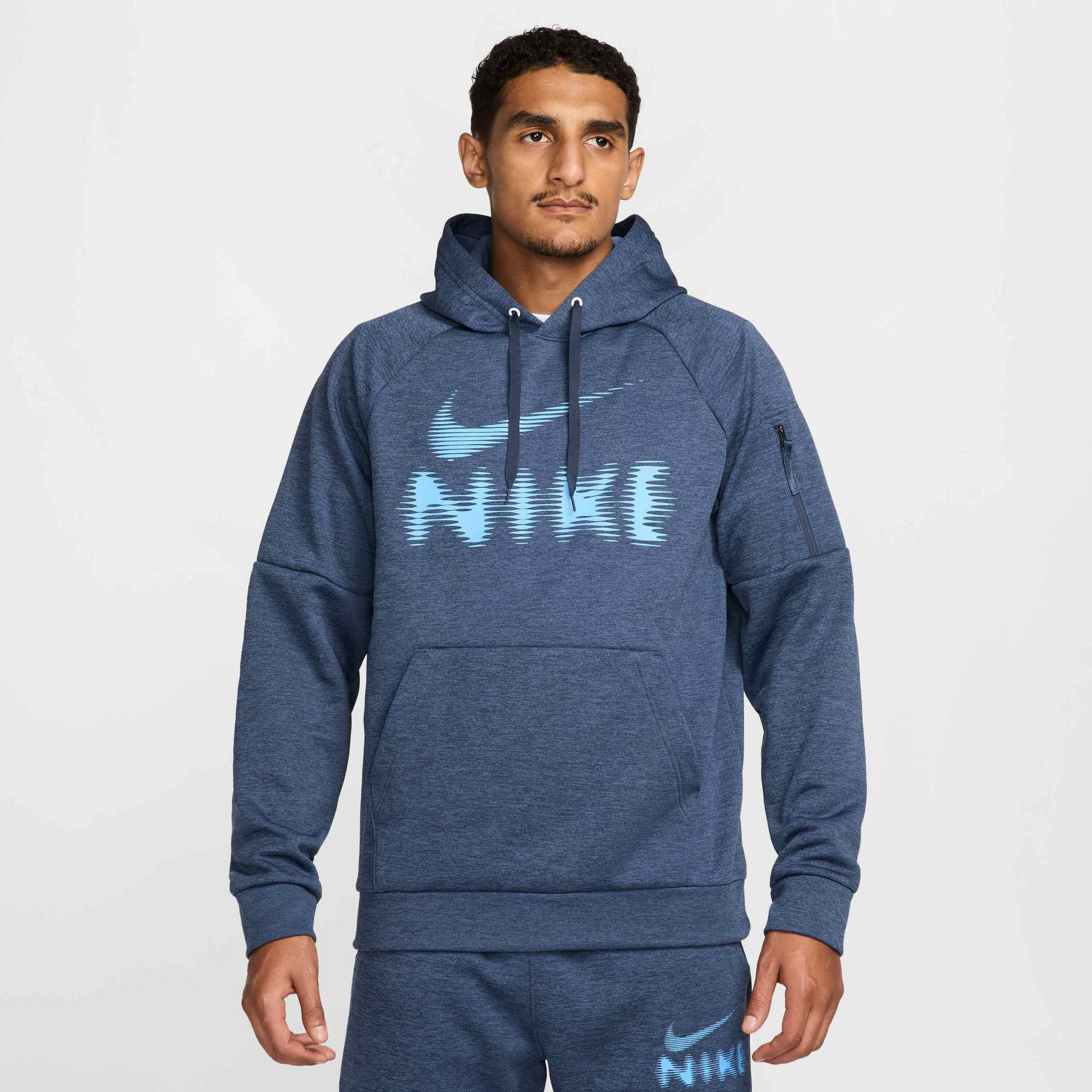 NIKE, Men's Therma-fit Pullover Fitness Hoodie Nike