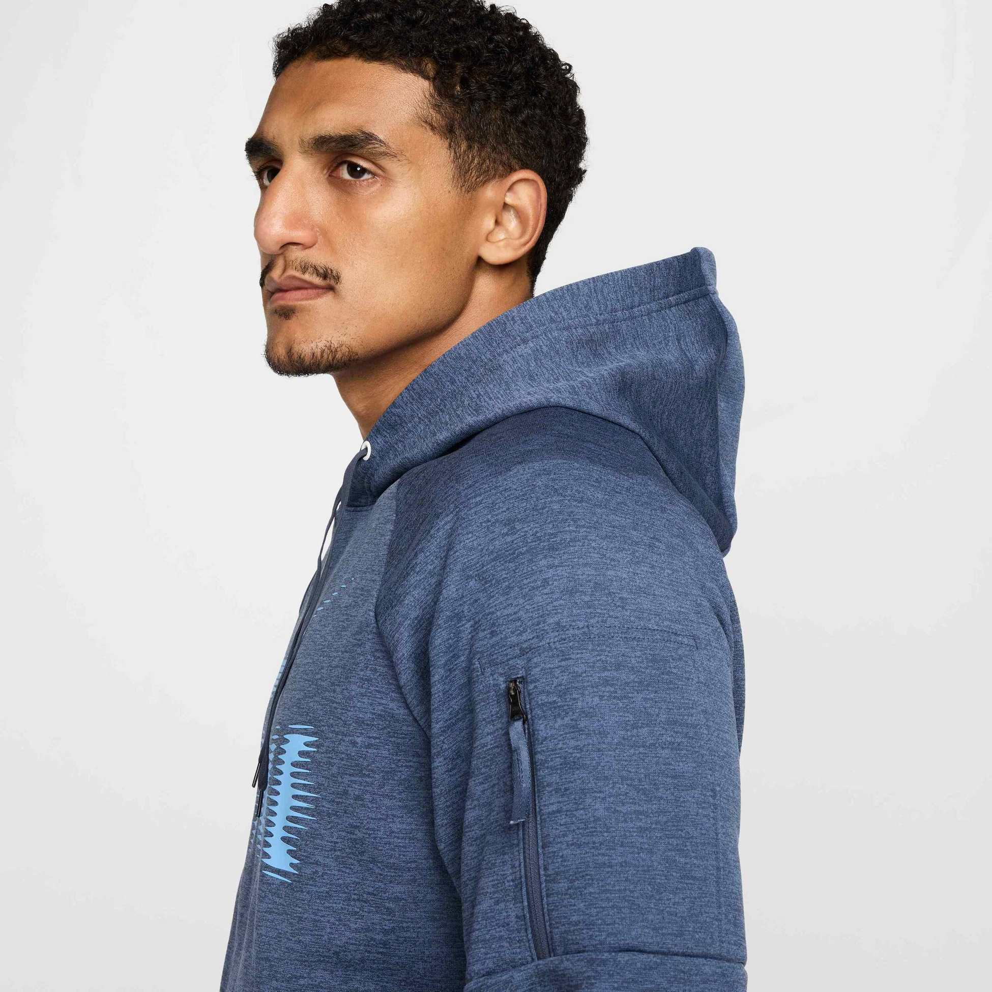 NIKE, Men's Therma-fit Pullover Fitness Hoodie Nike
