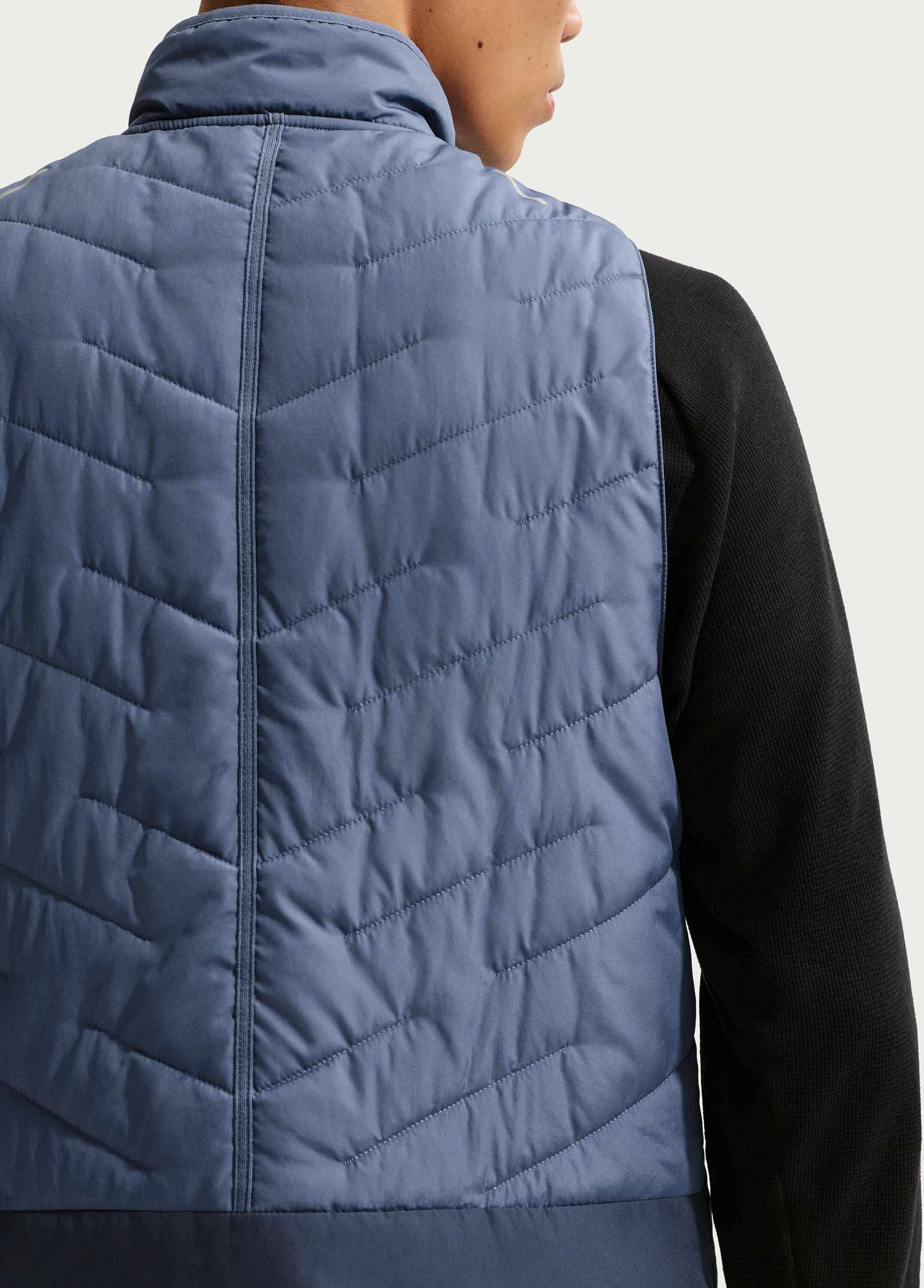 NIKE, Men's Therma-fit Repel Synthetic-fill Running Gilet Nike