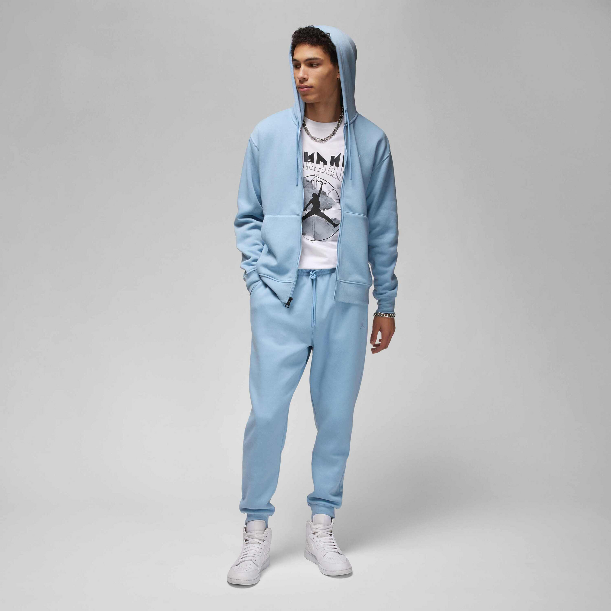 JORDAN, Men's Tracksuit Bottoms Jordan Brooklyn Fleece