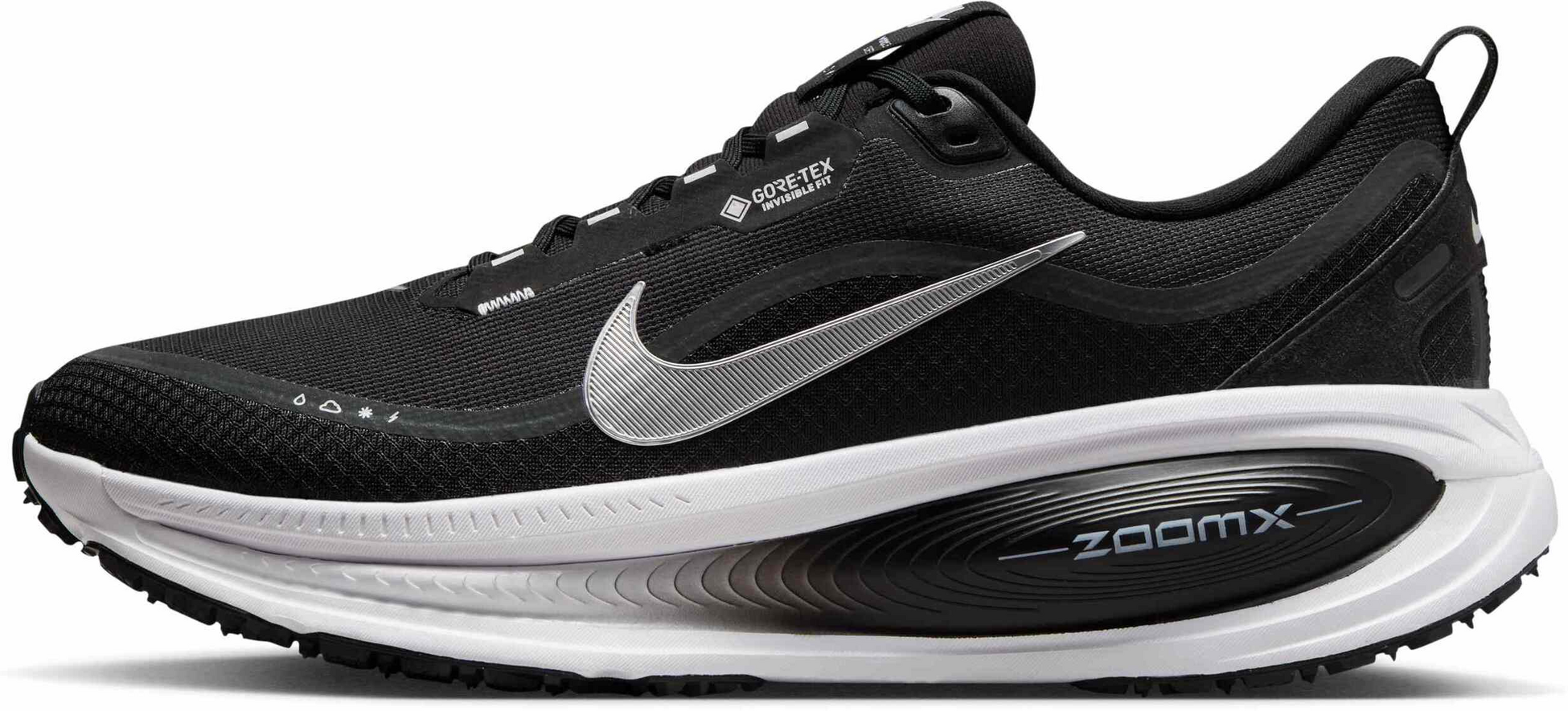 NIKE, Men's Waterproof Road Running Shoes With Reflective Design Accents Vomero 18 Gore-tex