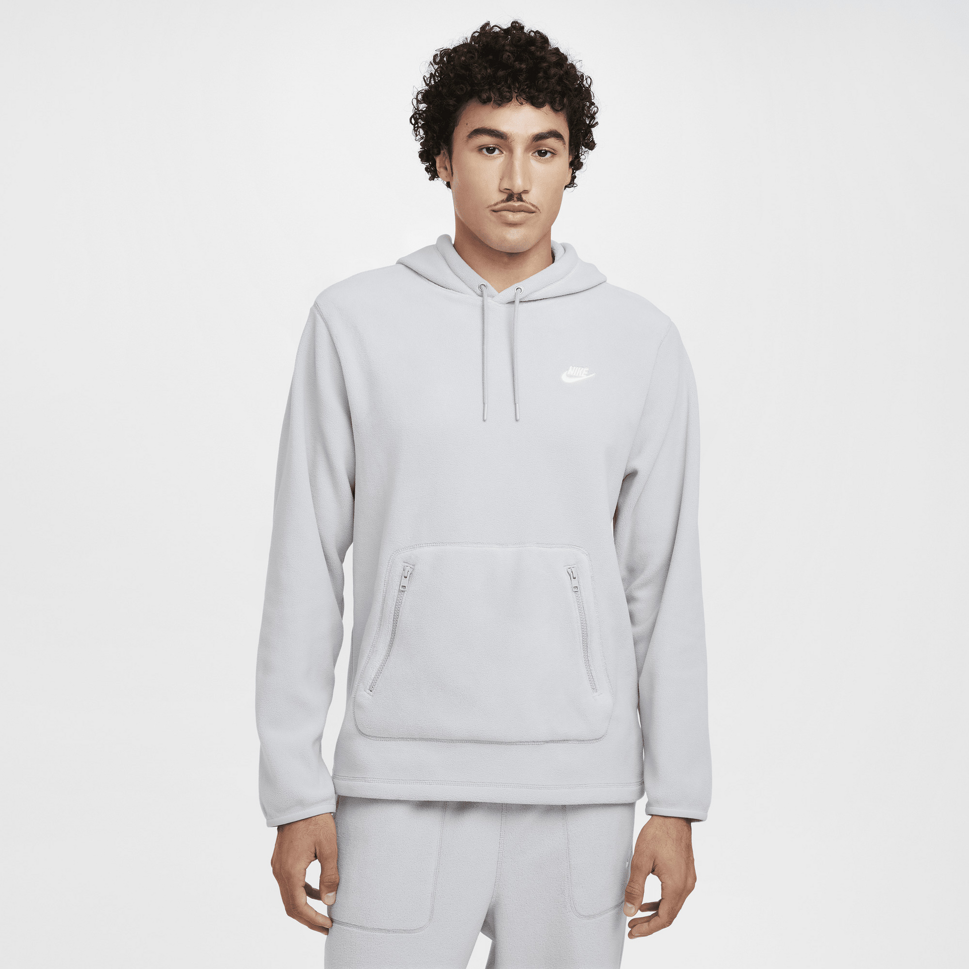 NIKE, Men's Winterized Pullover Hoodie Club