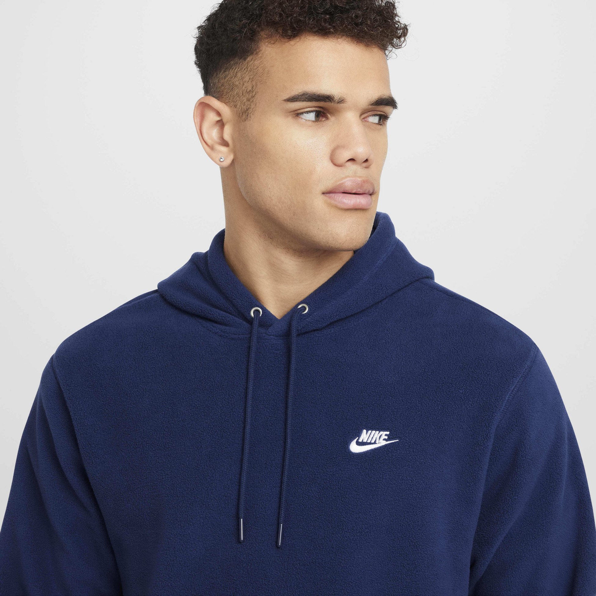 NIKE, Men's Winterized Pullover Hoodie Club