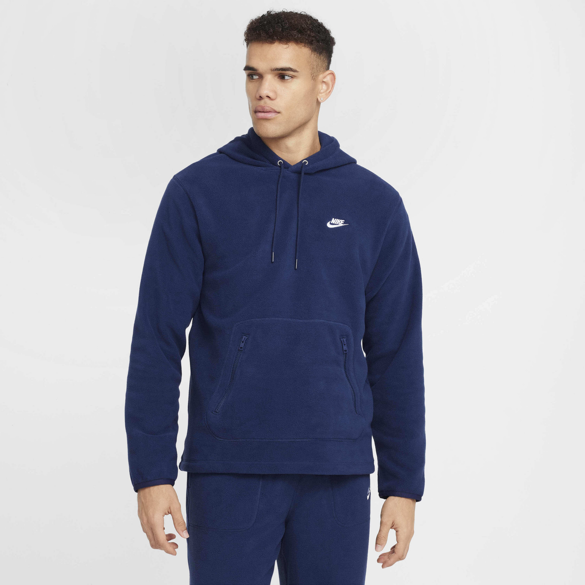 NIKE, Men's Winterized Pullover Hoodie Club