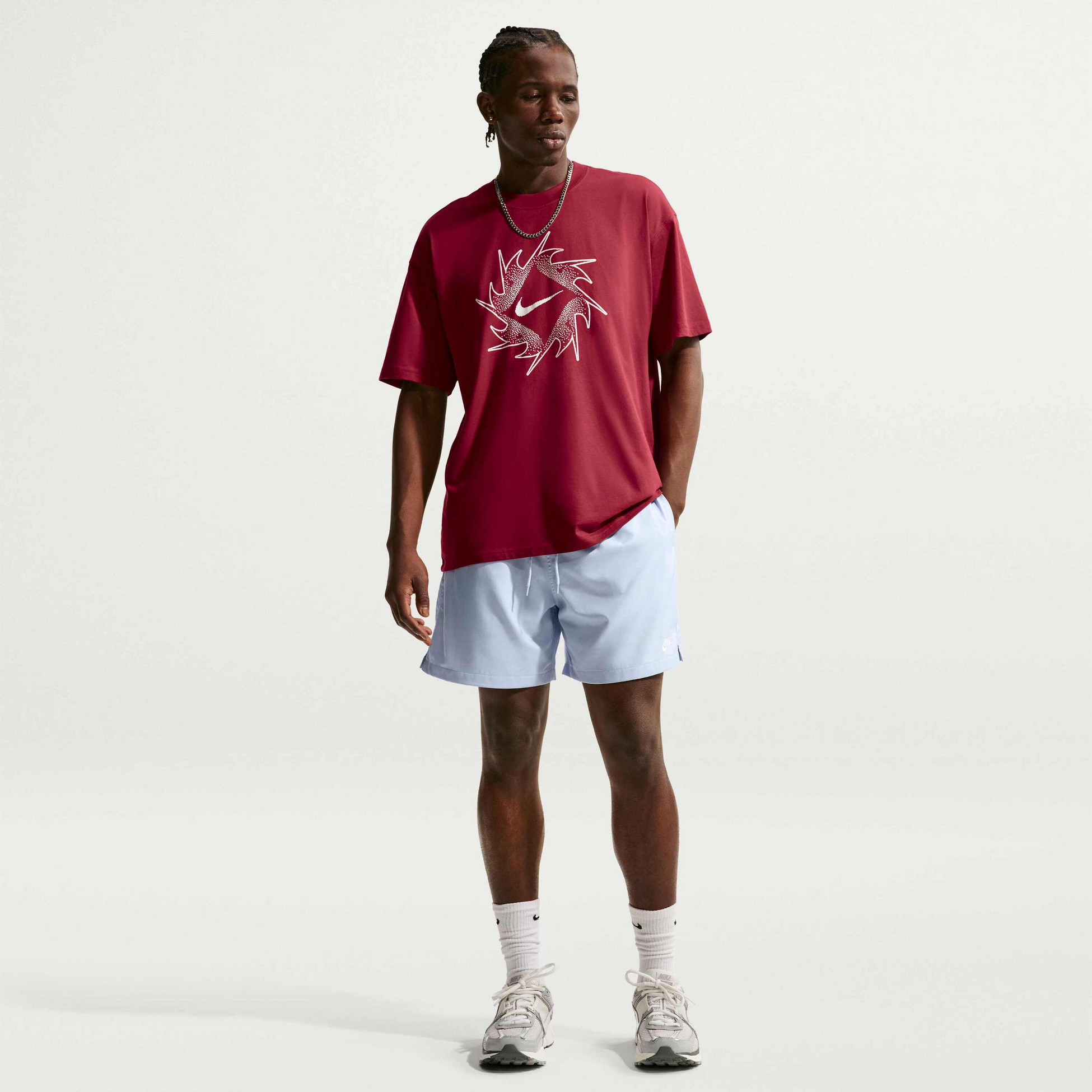 NIKE, Men's Woven Flow Shorts Club