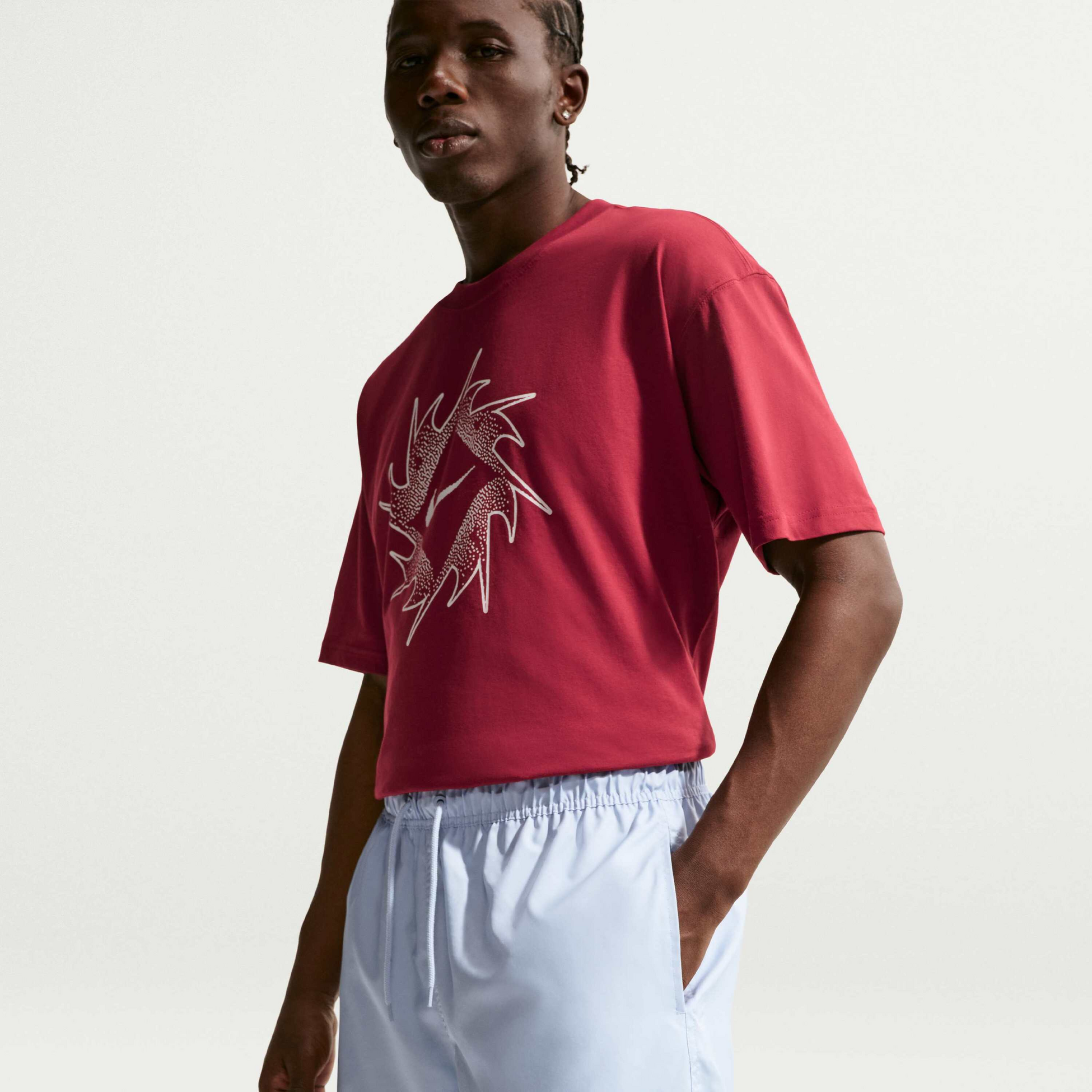 NIKE, Men's Woven Flow Shorts Club