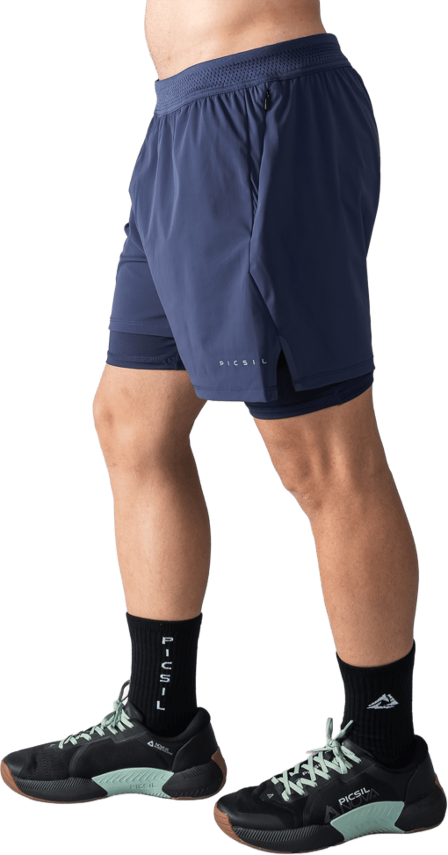 PICSIL SPORT, Men&rsquo;s 2-in-1 Performance Shorts Aw25
