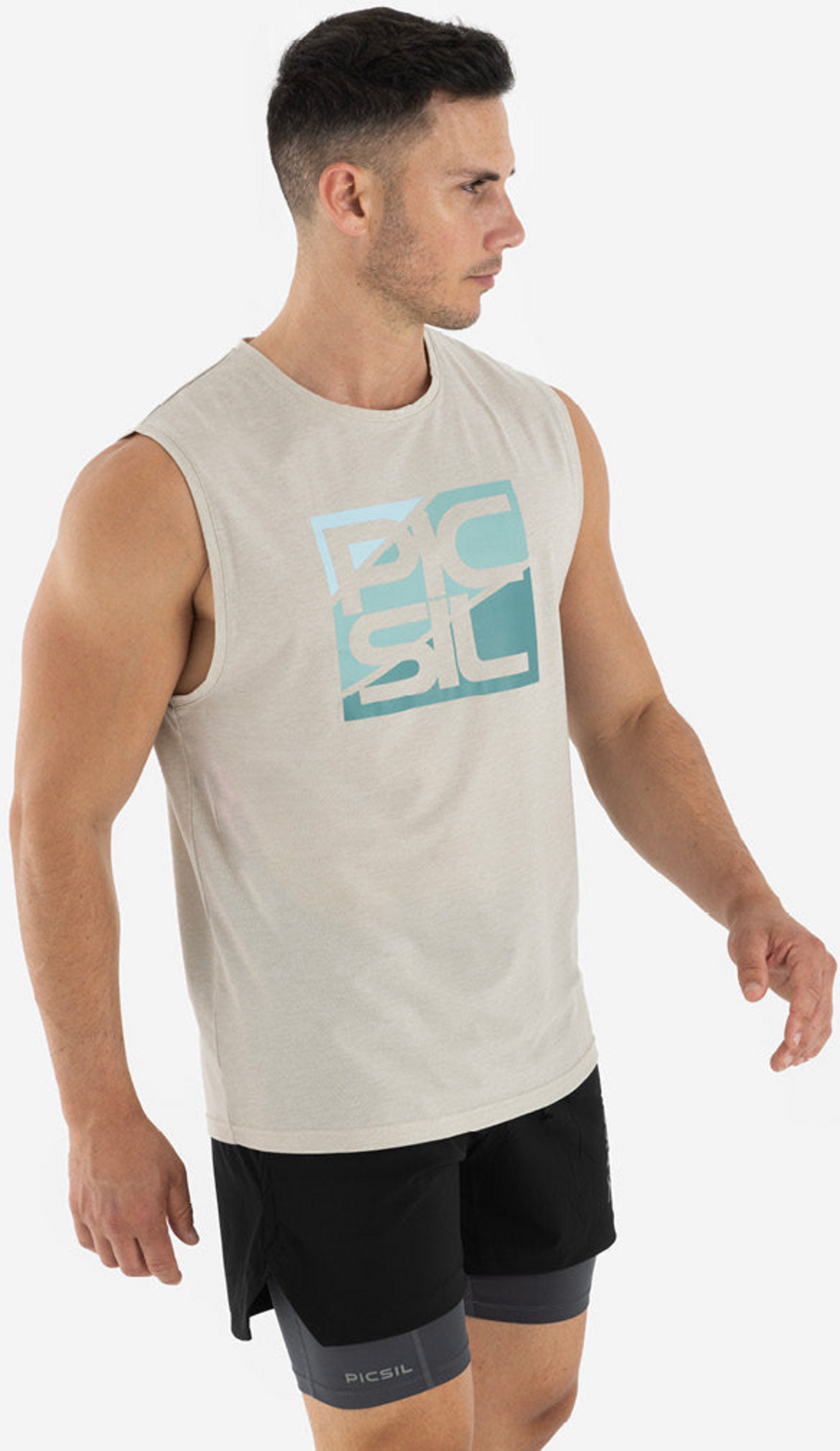 PICSIL SPORT, Men Premium Tank