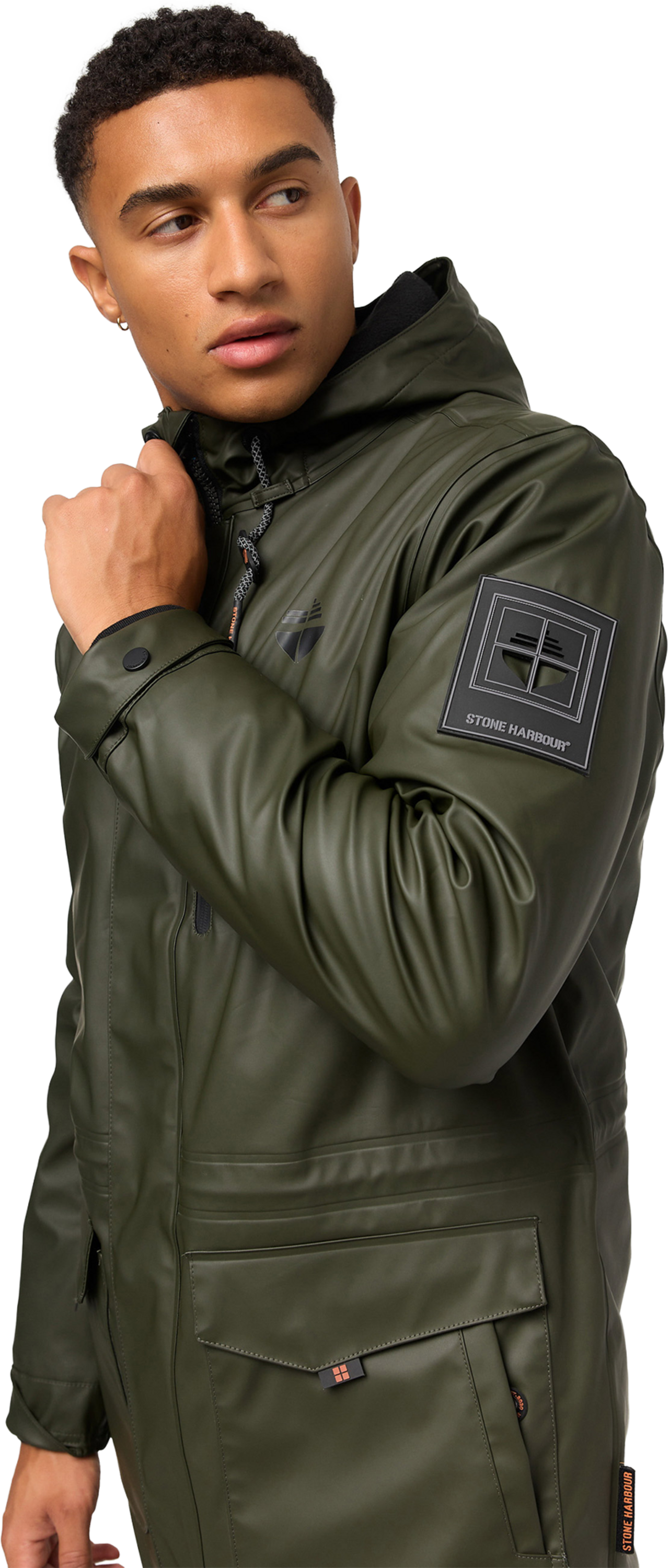 STONE HARBOUR, Men Rainjacket Verdaan