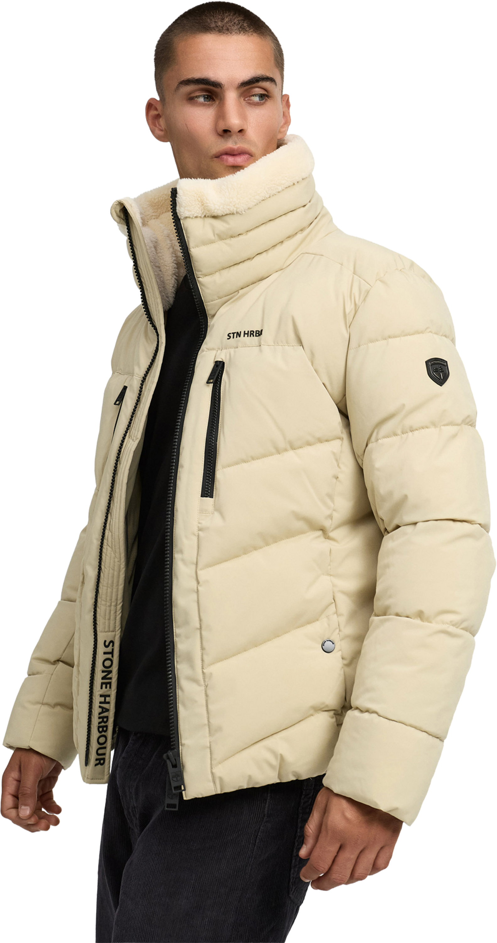 STONE HARBOUR, Men Winterjacket Ansello