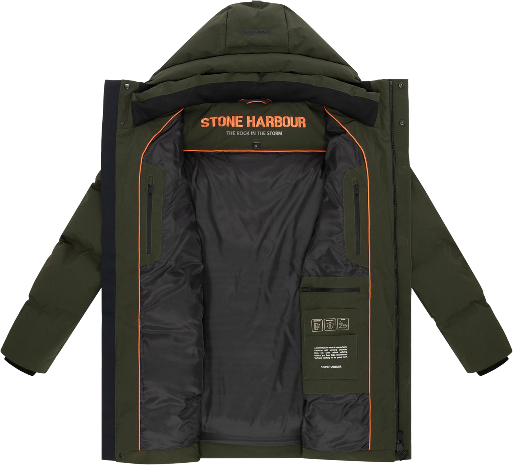 STONE HARBOUR, Men Winterjacket Darianoo