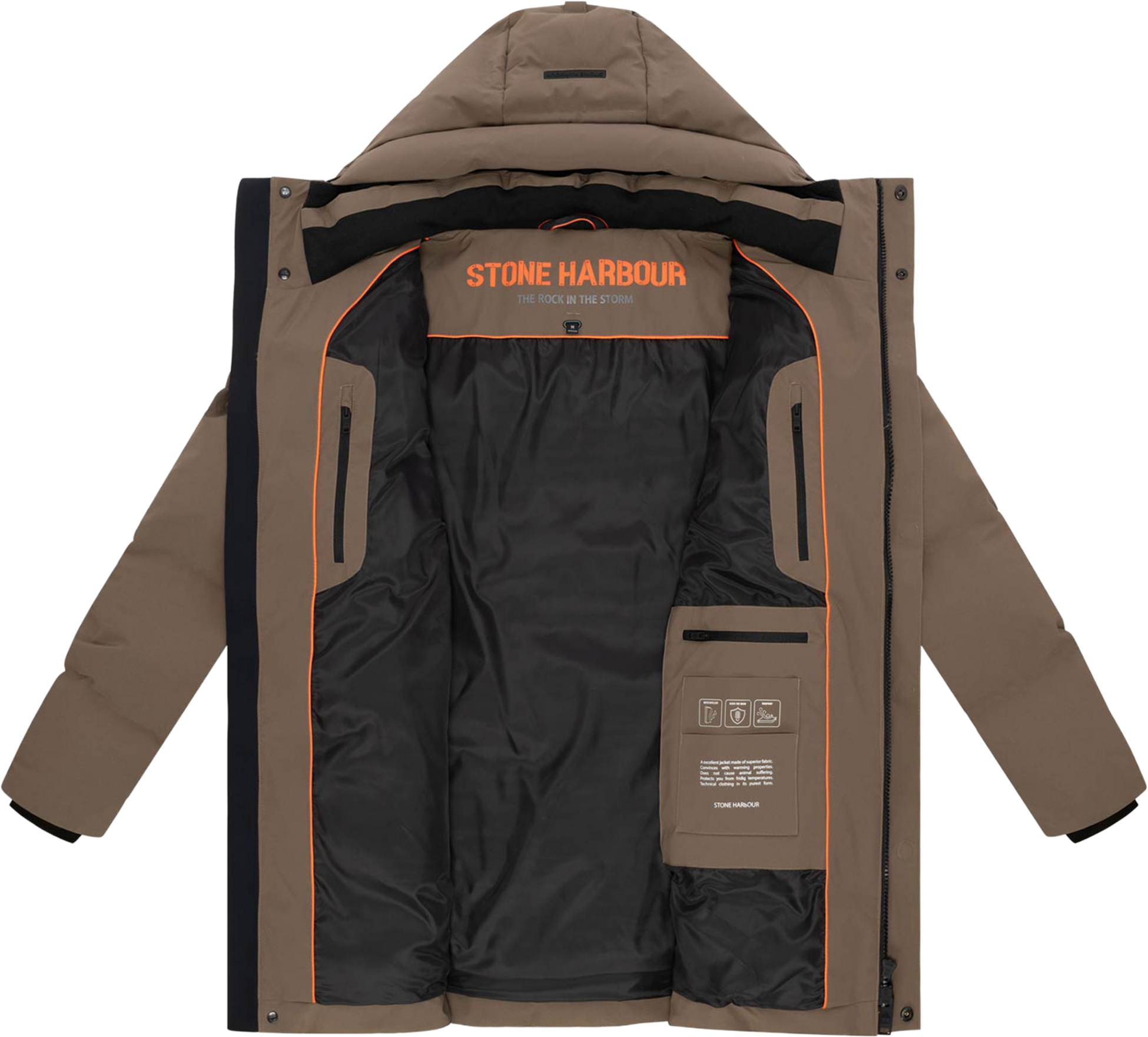 STONE HARBOUR, Men Winterjacket Darianoo