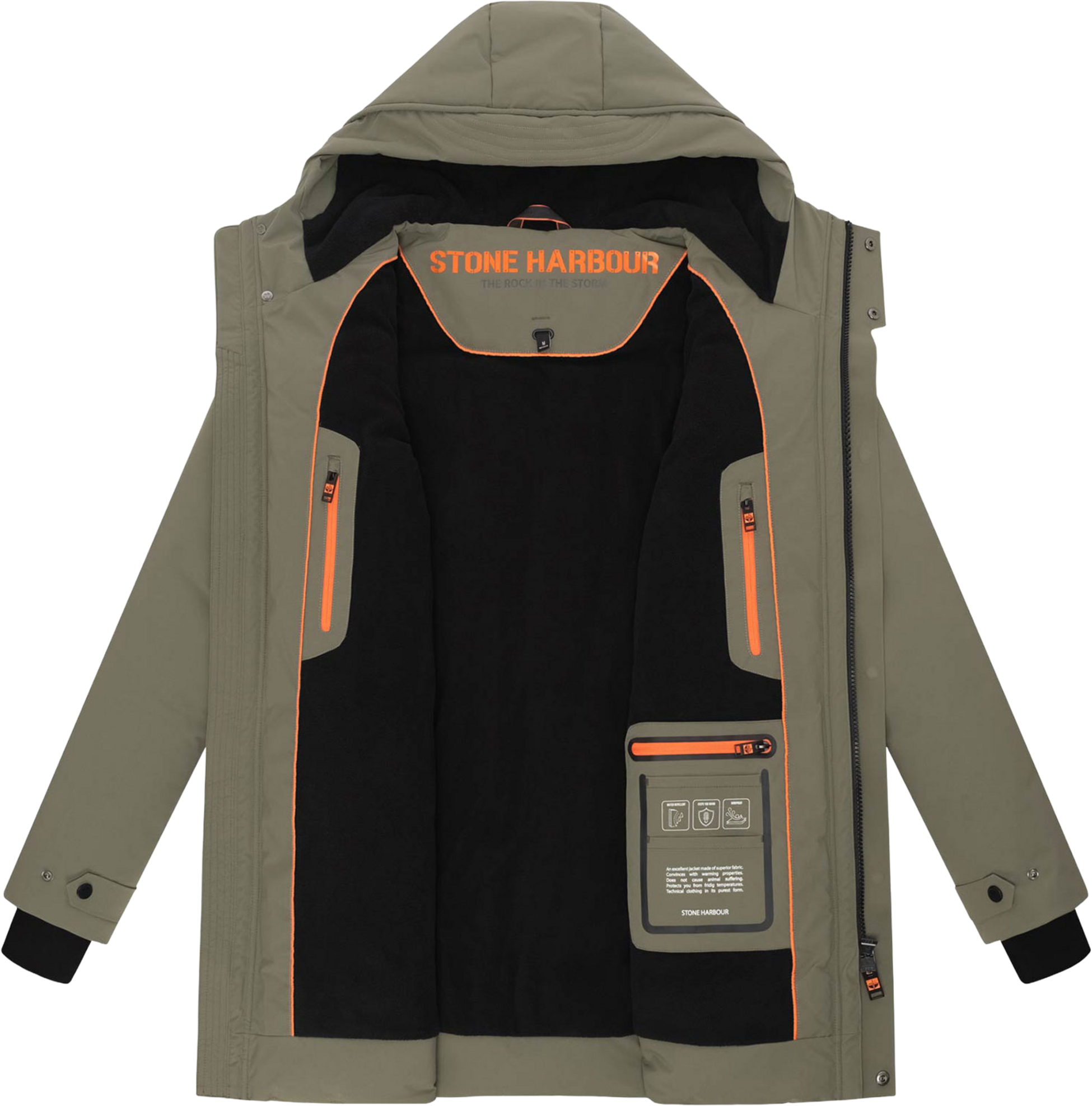 STONE HARBOUR, Men Winterjacket Kitraan