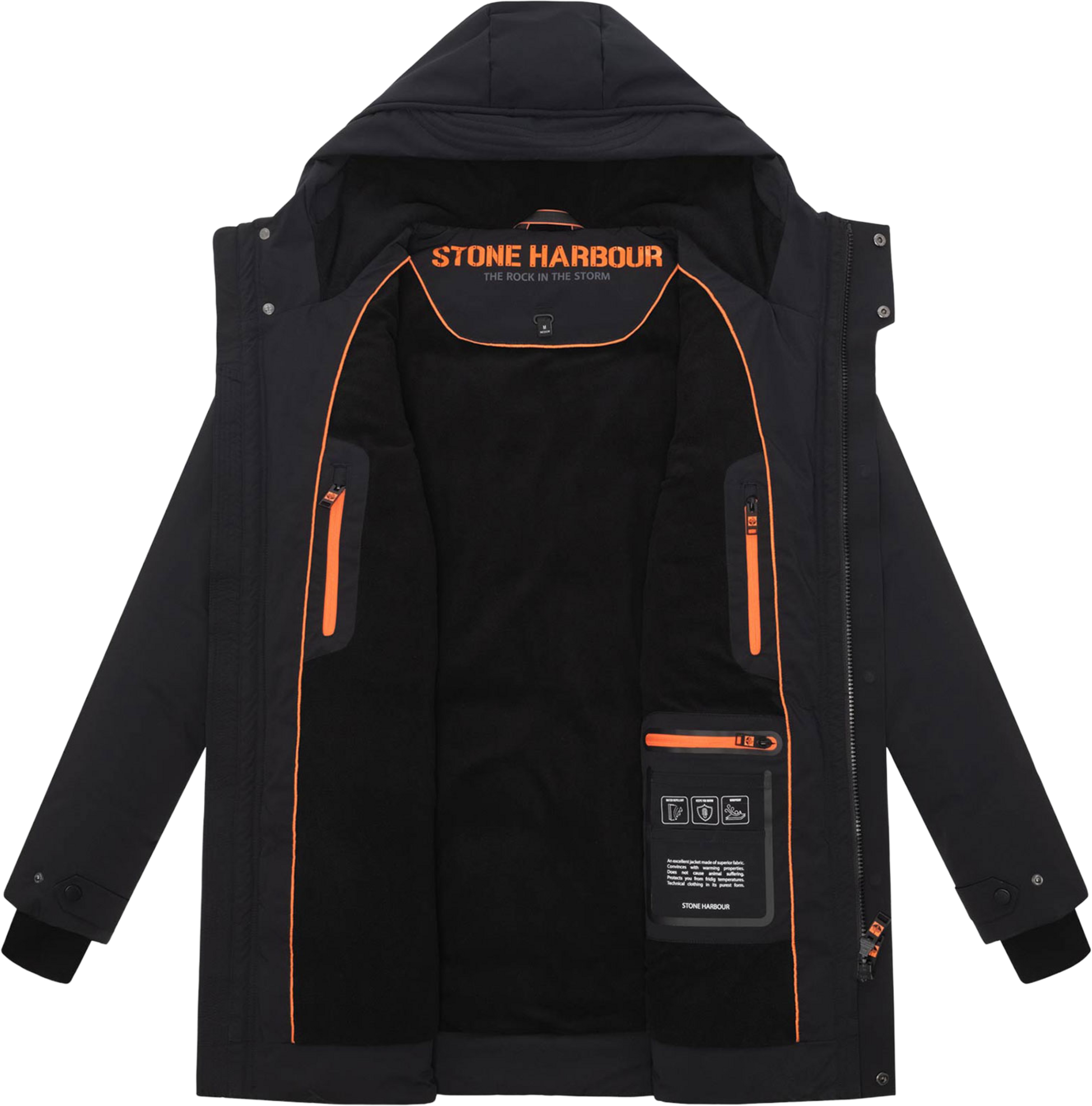 STONE HARBOUR, Men Winterjacket Kitraan