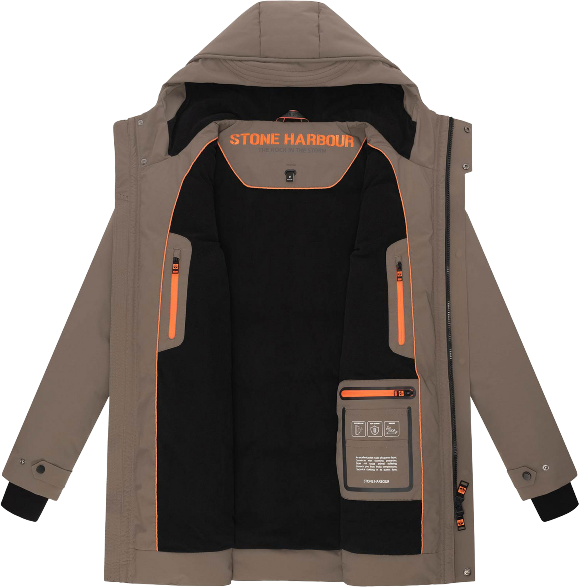 STONE HARBOUR, Men Winterjacket Kitraan