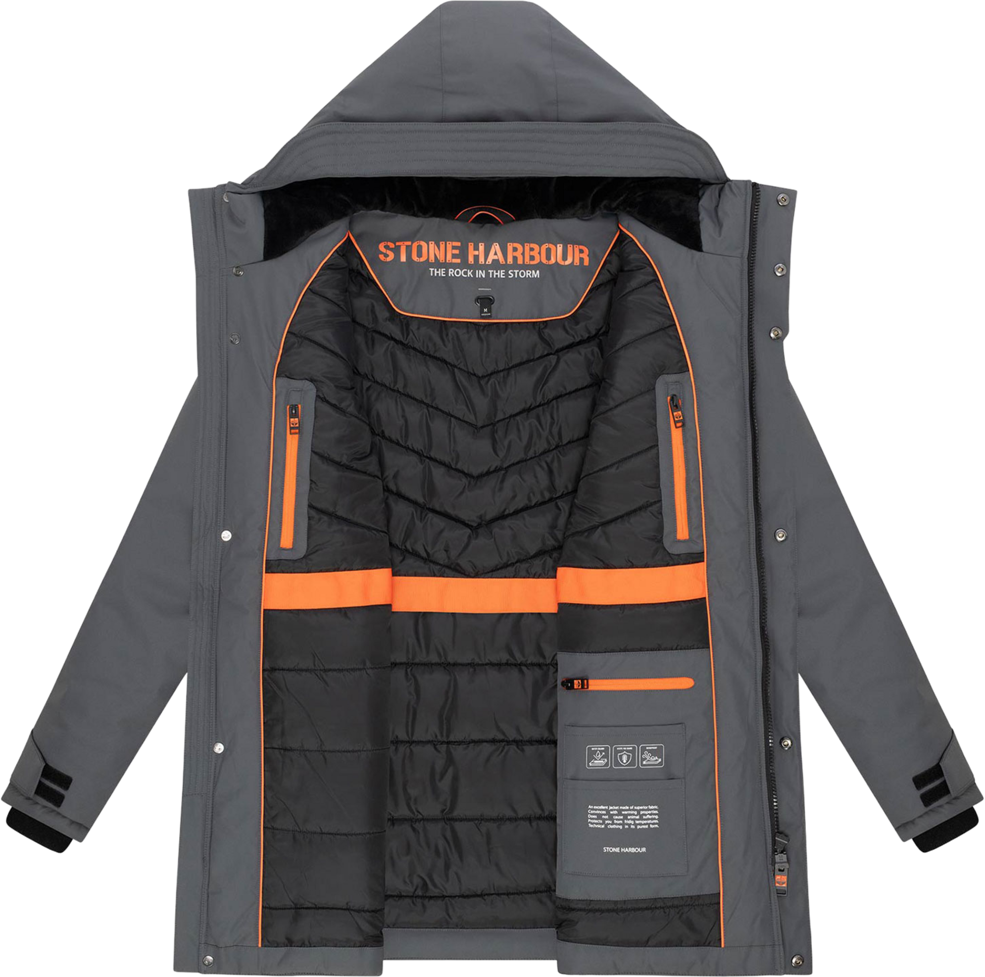 STONE HARBOUR, Men Winterjacket Netaan
