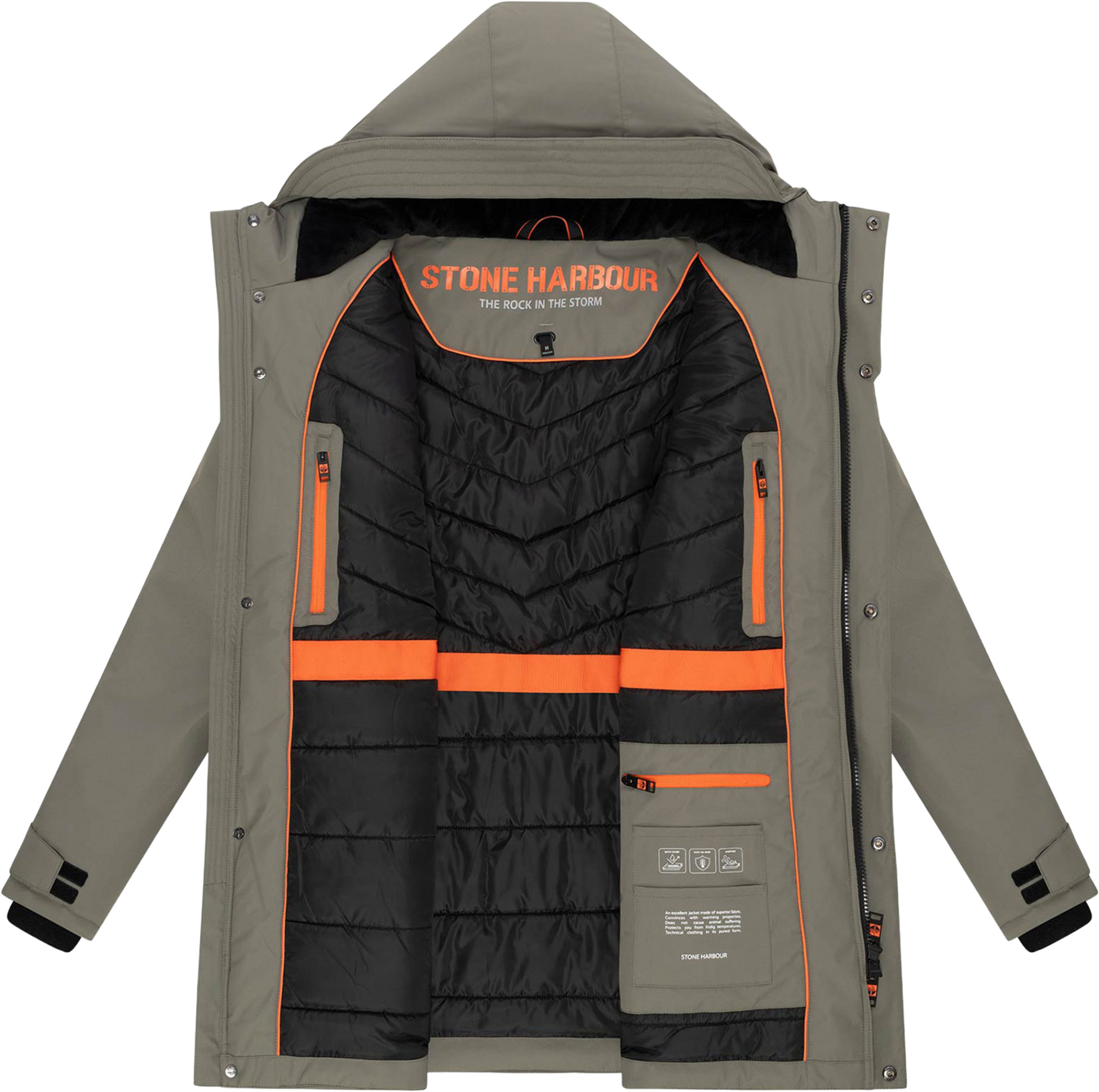STONE HARBOUR, Men Winterjacket Netaan