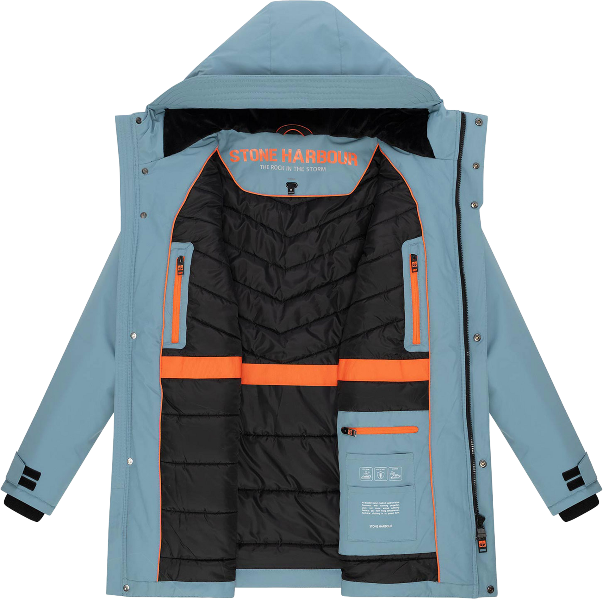 STONE HARBOUR, Men Winterjacket Netaan