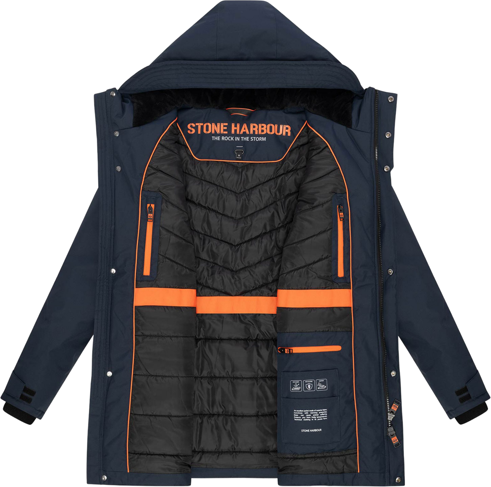 STONE HARBOUR, Men Winterjacket Netaan