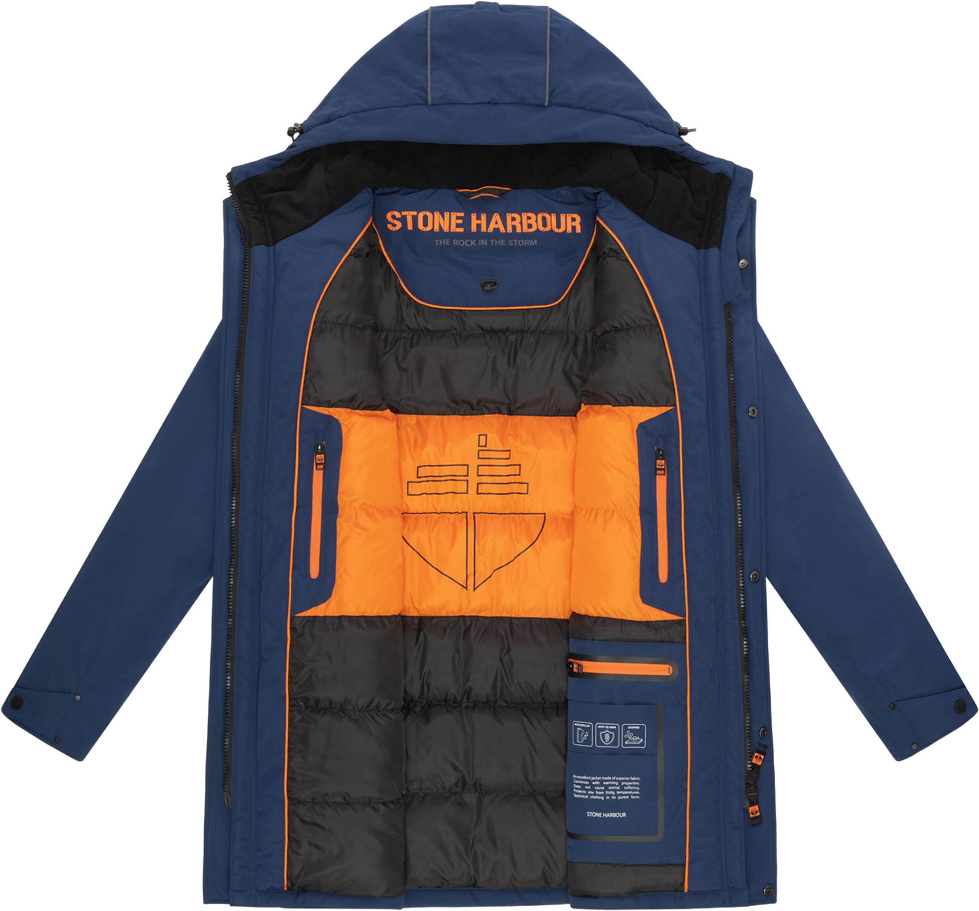 STONE HARBOUR, Men Winterjacket Phinoo