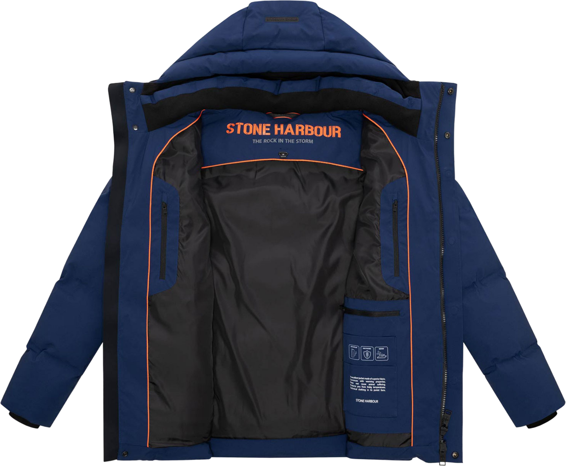 STONE HARBOUR, Men Winterjacket Taviaan