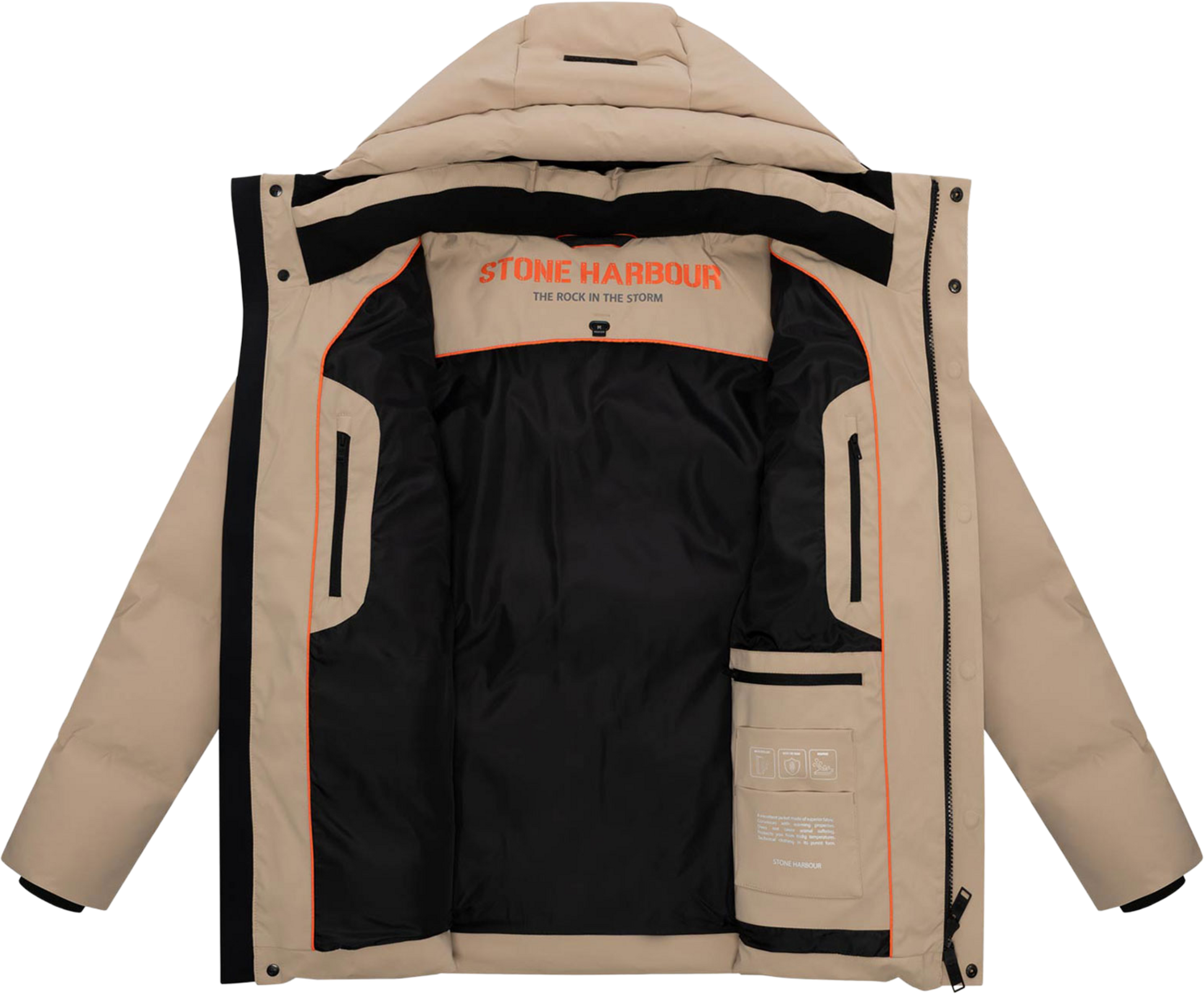 STONE HARBOUR, Men Winterjacket Taviaan