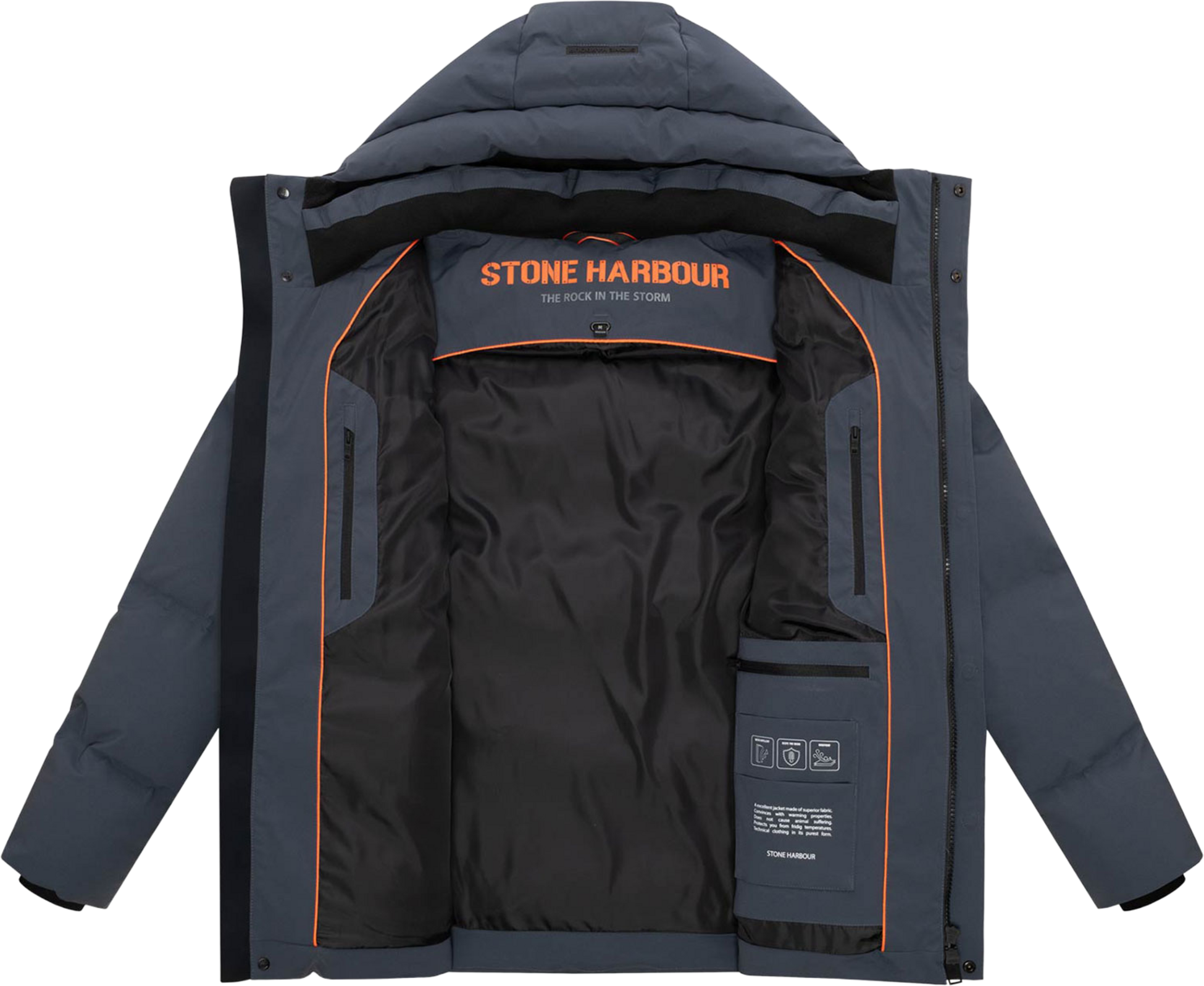 STONE HARBOUR, Men Winterjacket Taviaan