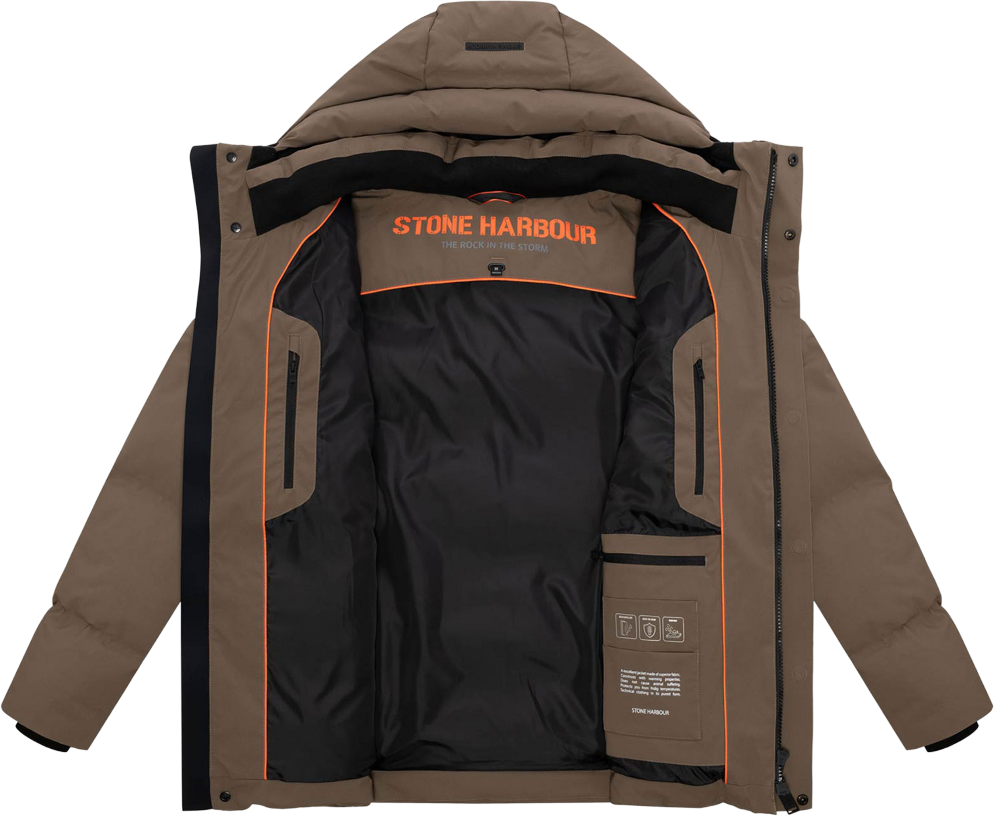 STONE HARBOUR, Men Winterjacket Taviaan